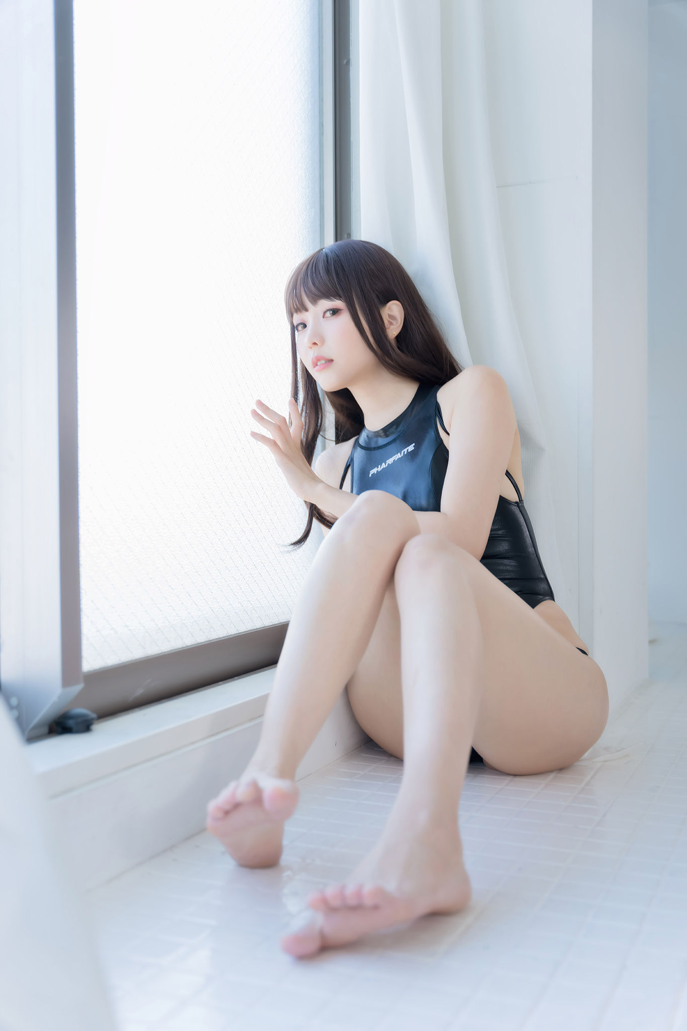 [福利COS] Ely_eee(ElyEE子) - Racing Swimsuit 競泳水手服第8张