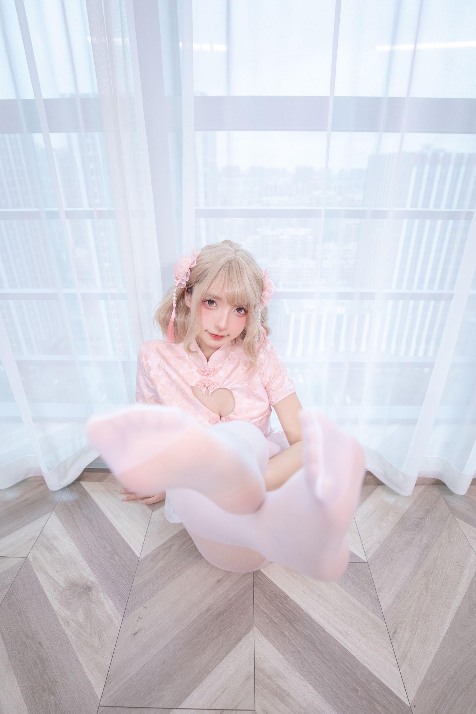 [网红COS] 萝莉神楽板真冬 中华娘第8张