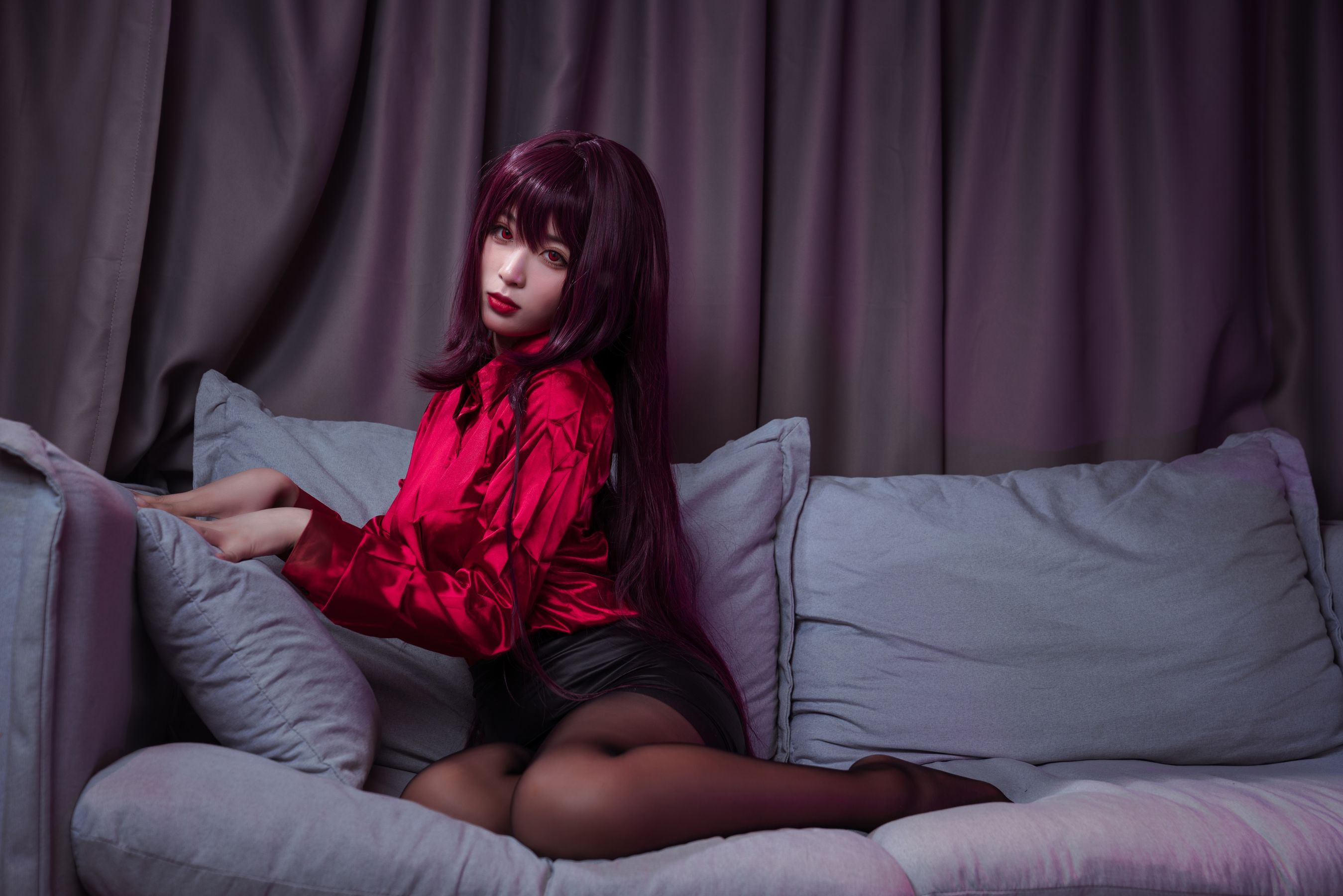 [网红COS] 轩萧学姐 - 师匠OL第5张