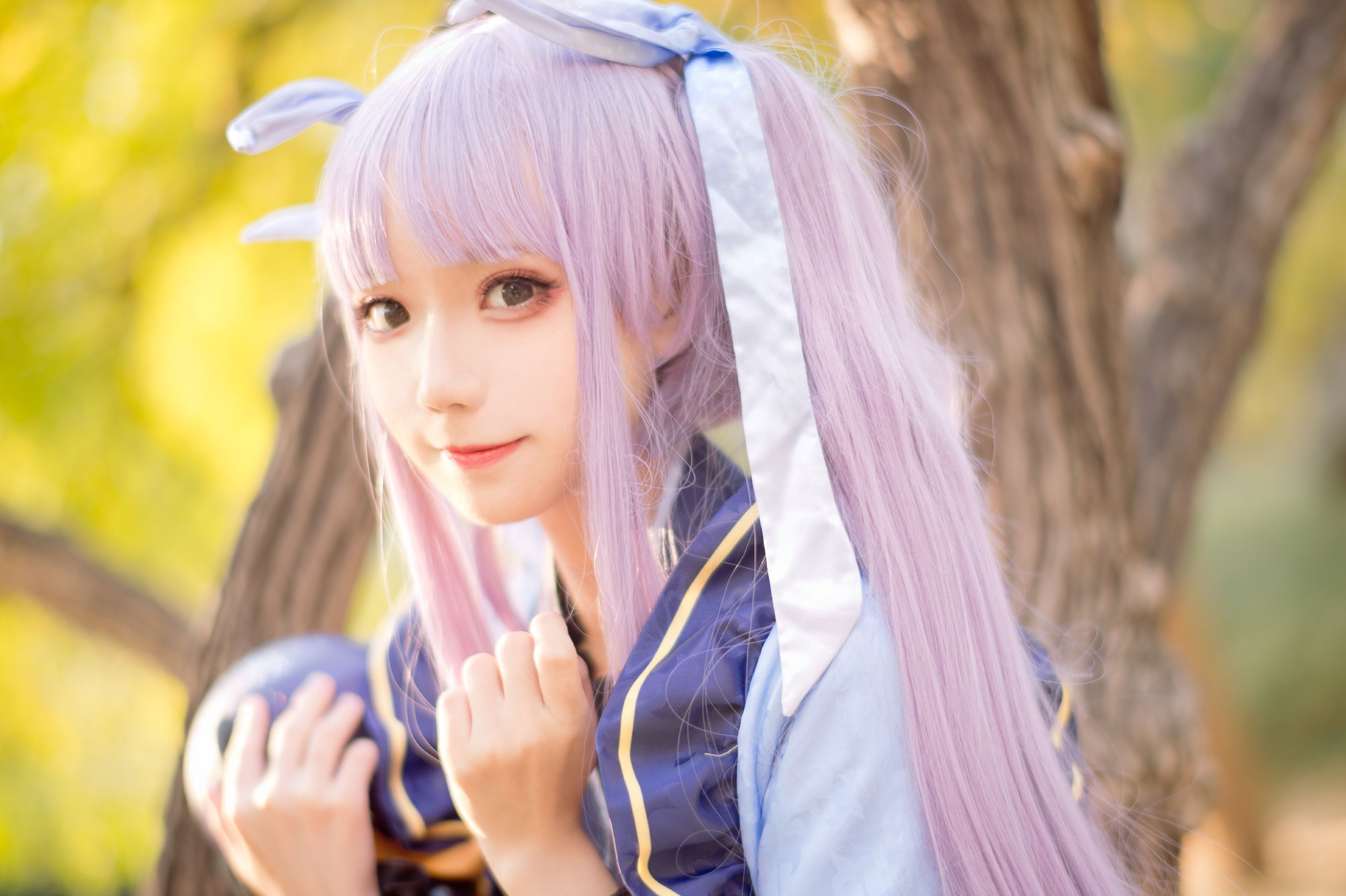 [网红COS] 花柒Hana - 镜华小仓唯第7张
