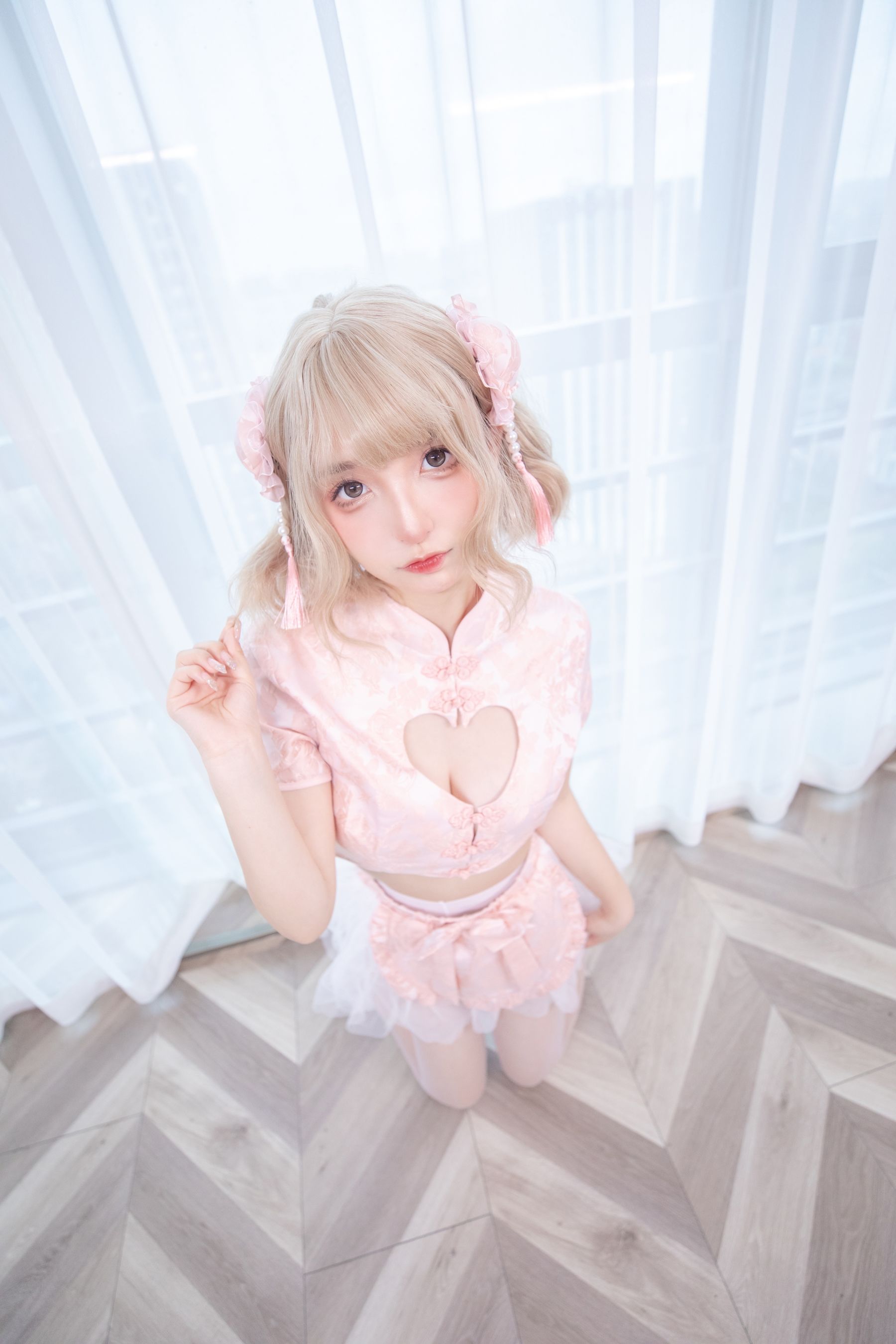 [网红COS] 萝莉神楽板真冬 中华娘第7张