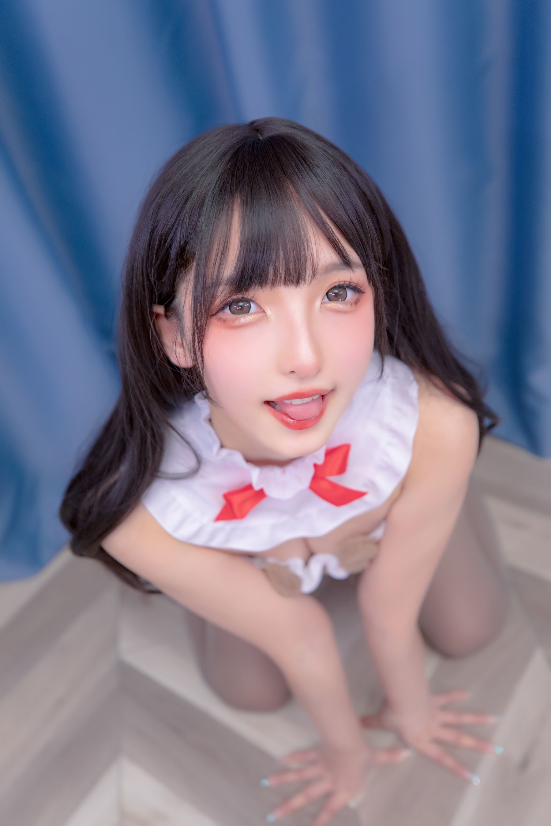 [网红COS] 萝莉神楽板真冬 熊少女第20张