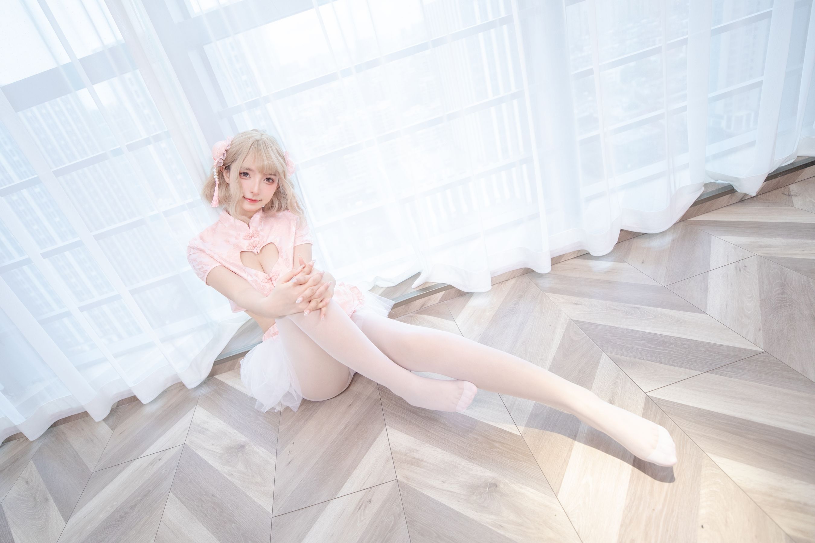 [网红COS] 萝莉神楽板真冬 中华娘第6张