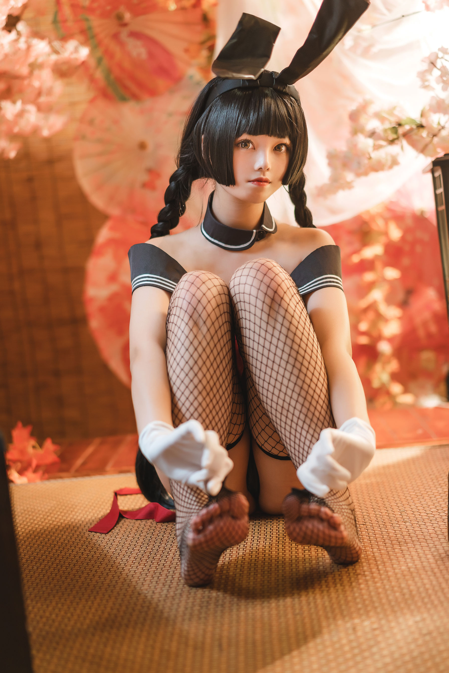 [网红COS] 萌系小姐姐蜜汁猫裘 - 卯月桃子第8张