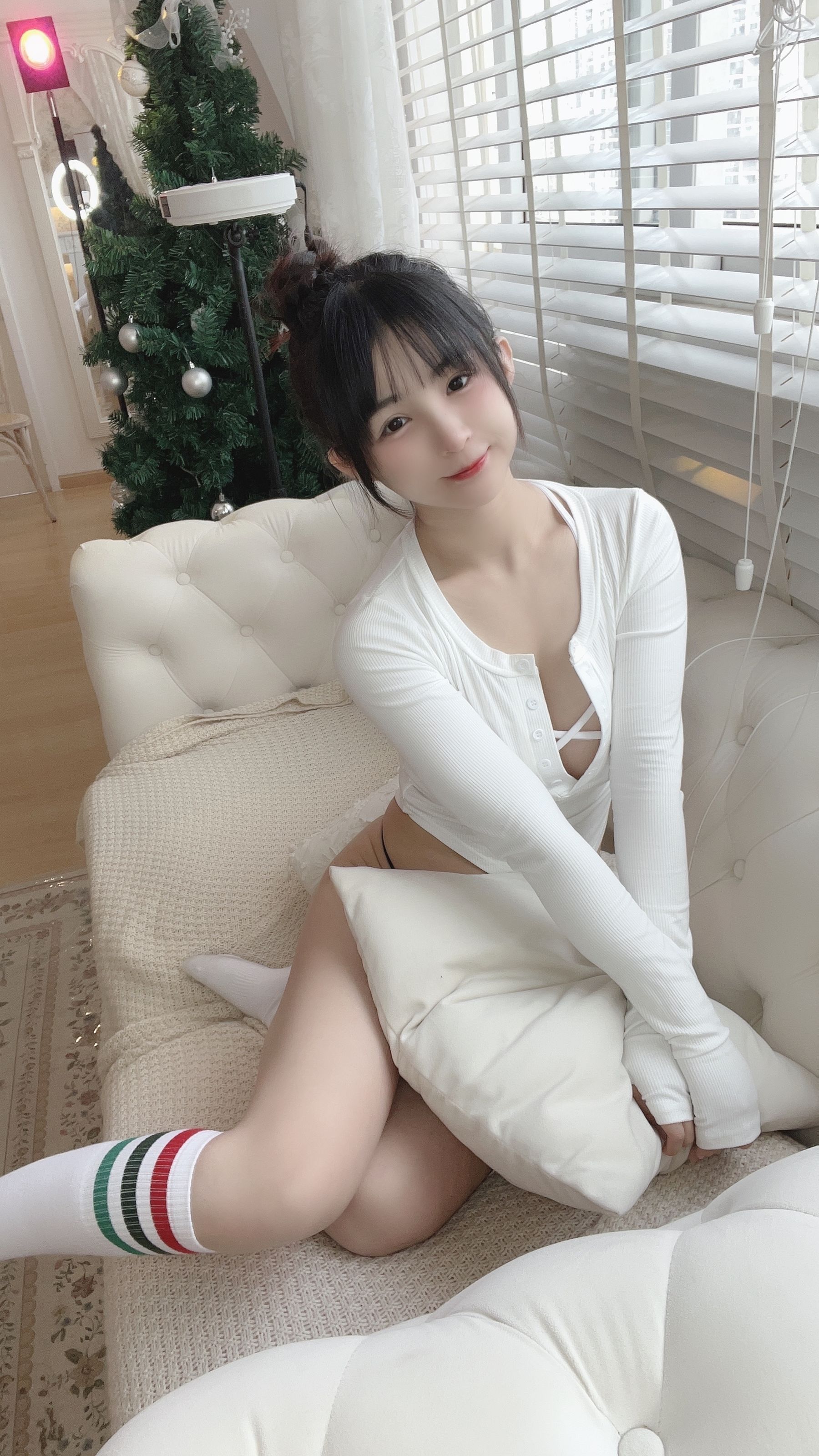 [网红COS] 桜井宁宁 - 居家少女第16张