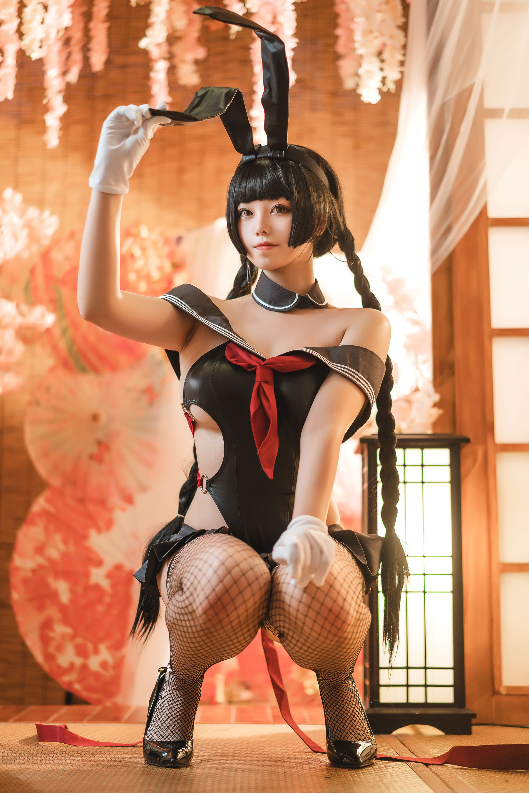 [网红COS] 萌系小姐姐蜜汁猫裘 - 卯月桃子第12张