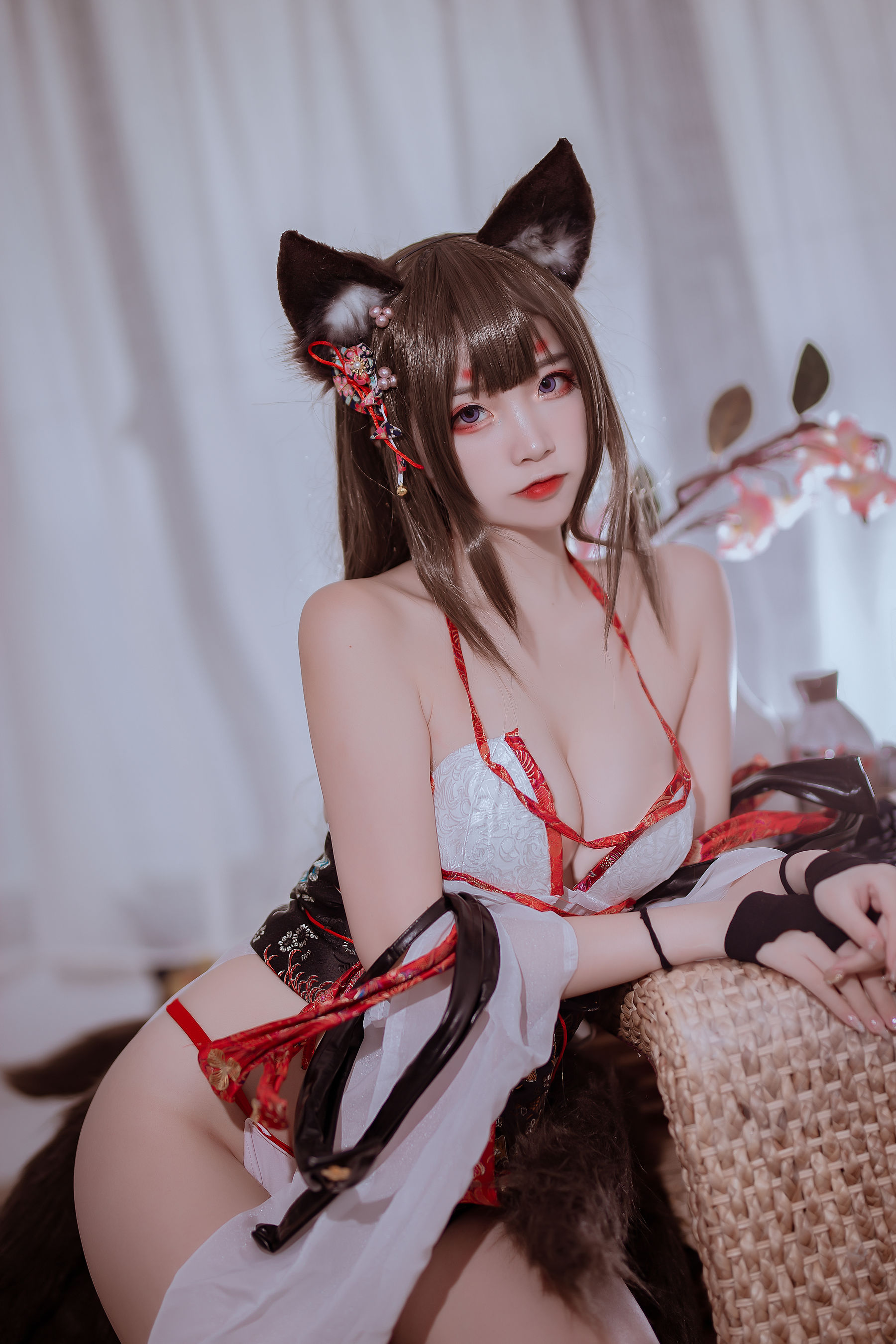 [福利COS] 人气Coser二佐Nisa - 碧蓝 天城泳装第6张