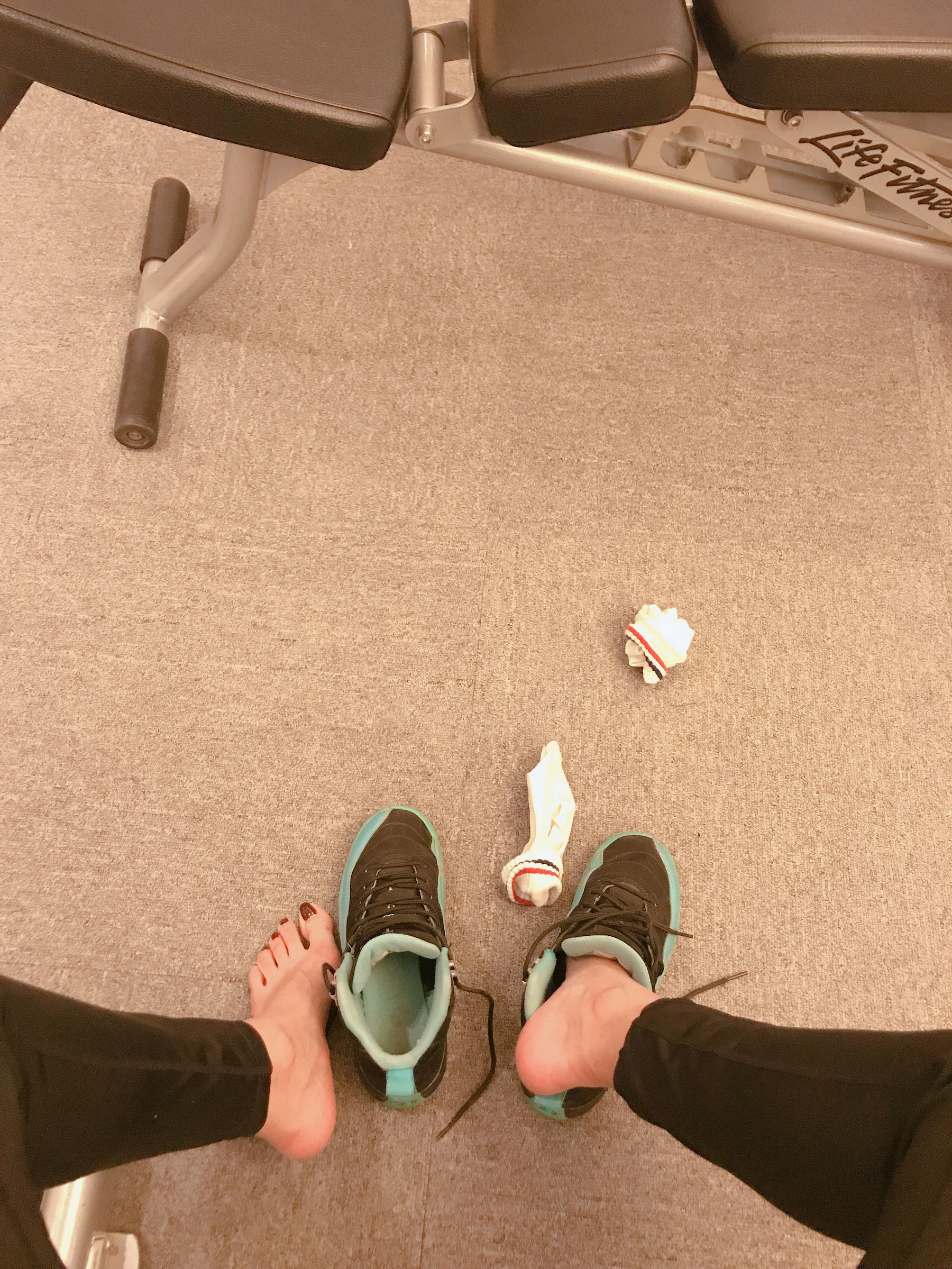 [福利COS] 安乔乔儿(Nia乔乔) No.019 健身房白袜第30张