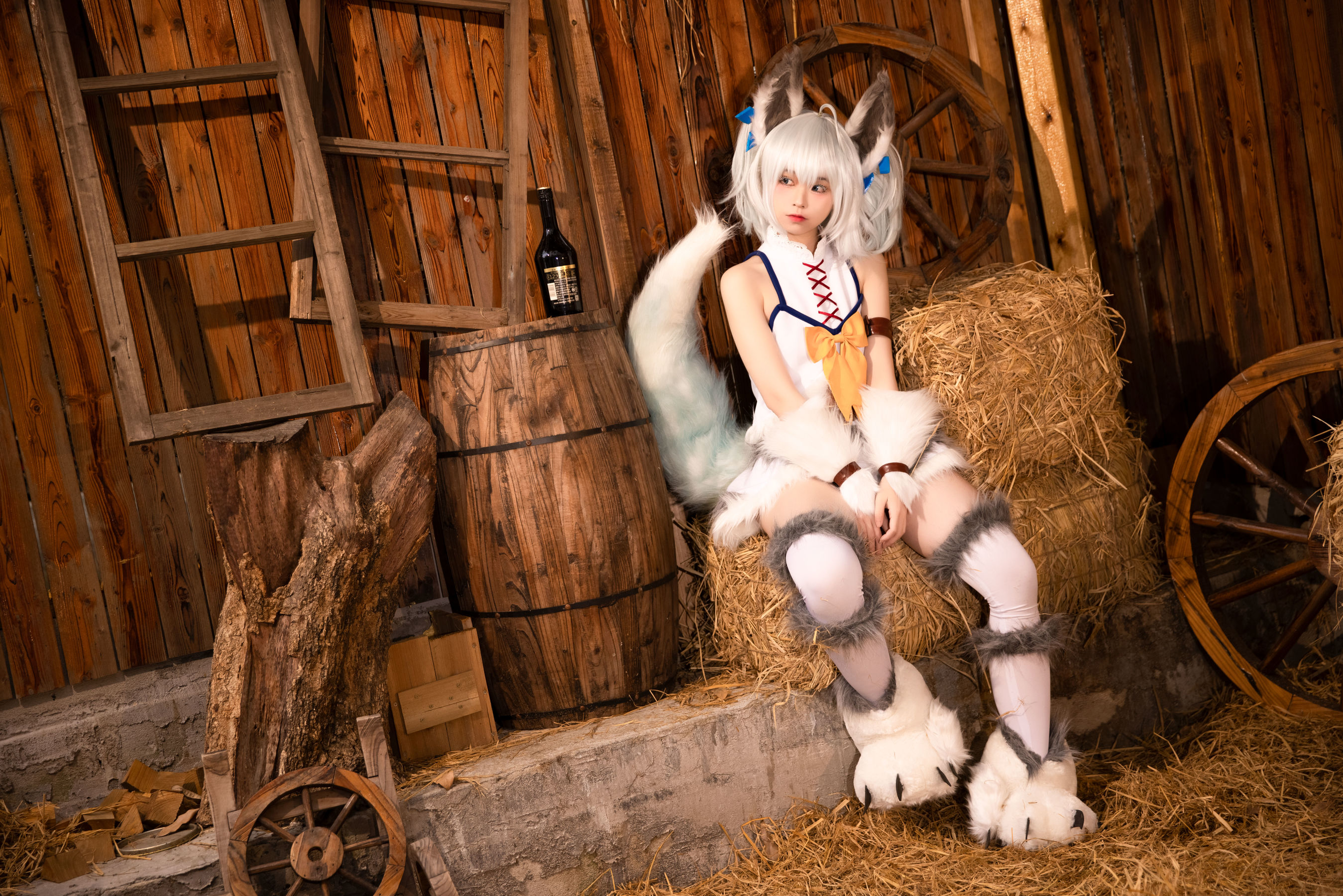 [福利COS] 动漫博主G44不会受伤 - 地牢刹那常服第6张