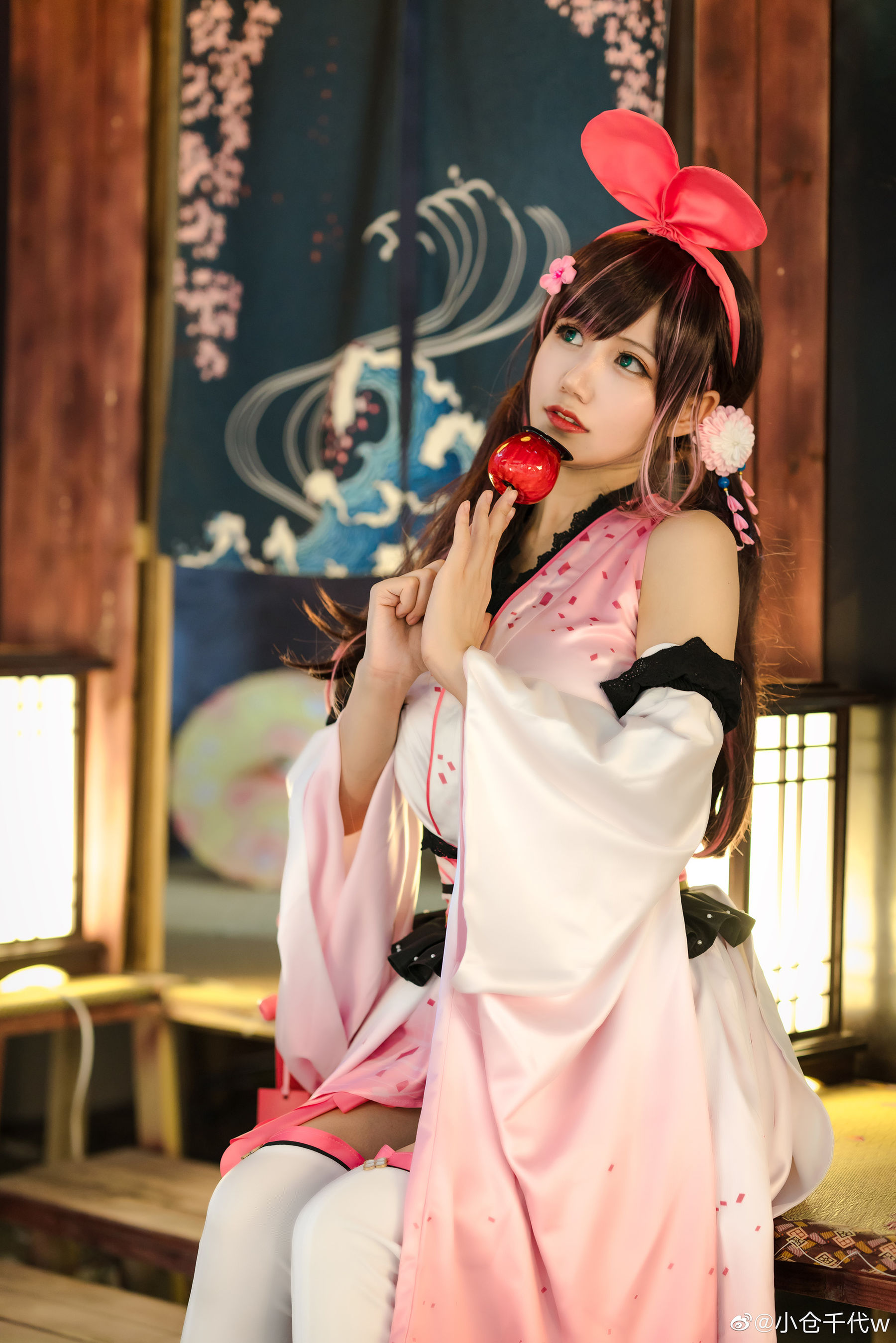 [福利COS] 动漫博主小仓千代w - Kizuna_AI绊爱第1张