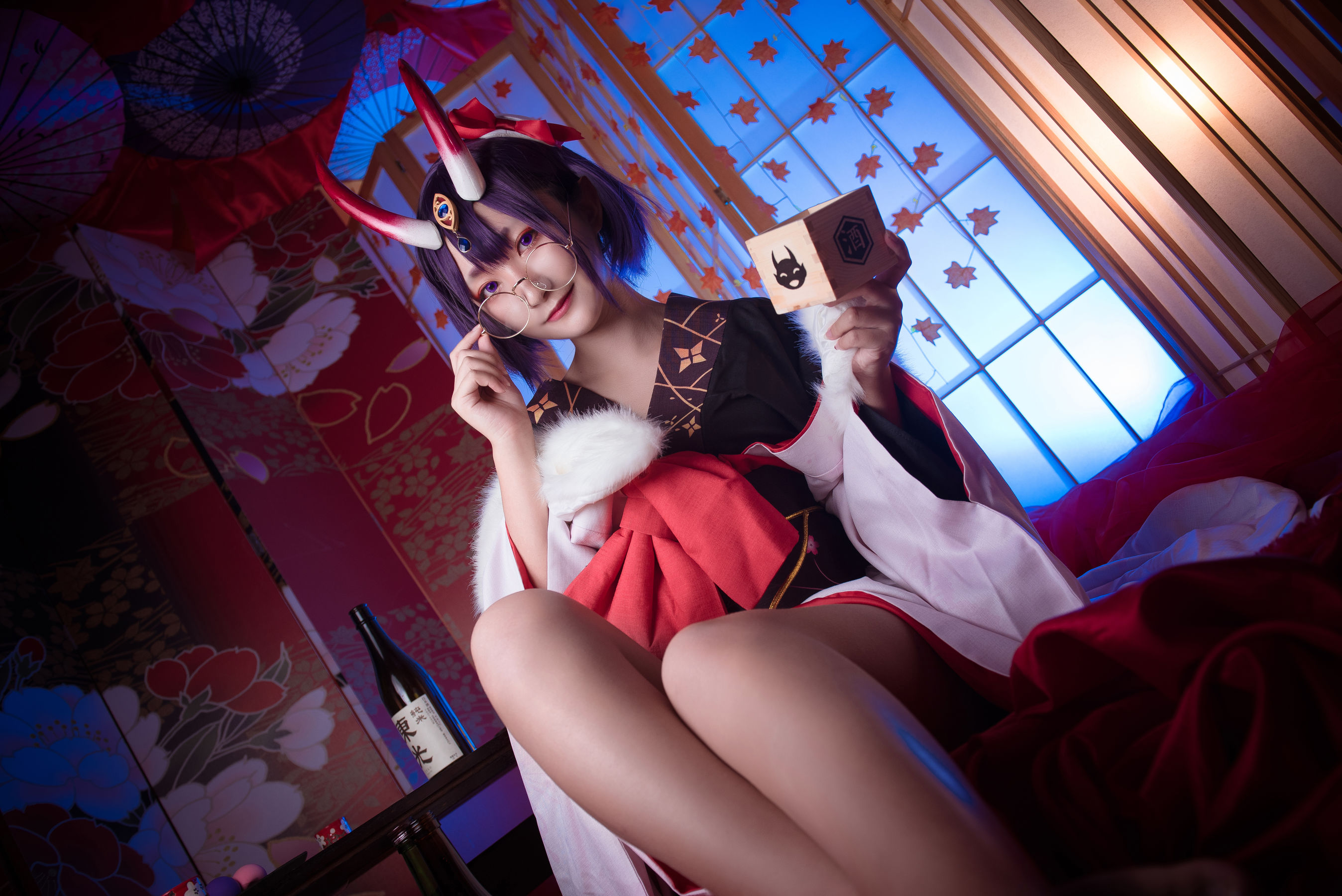 [福利COS] Roroki骷髅姫 - 酒吞和服第1张