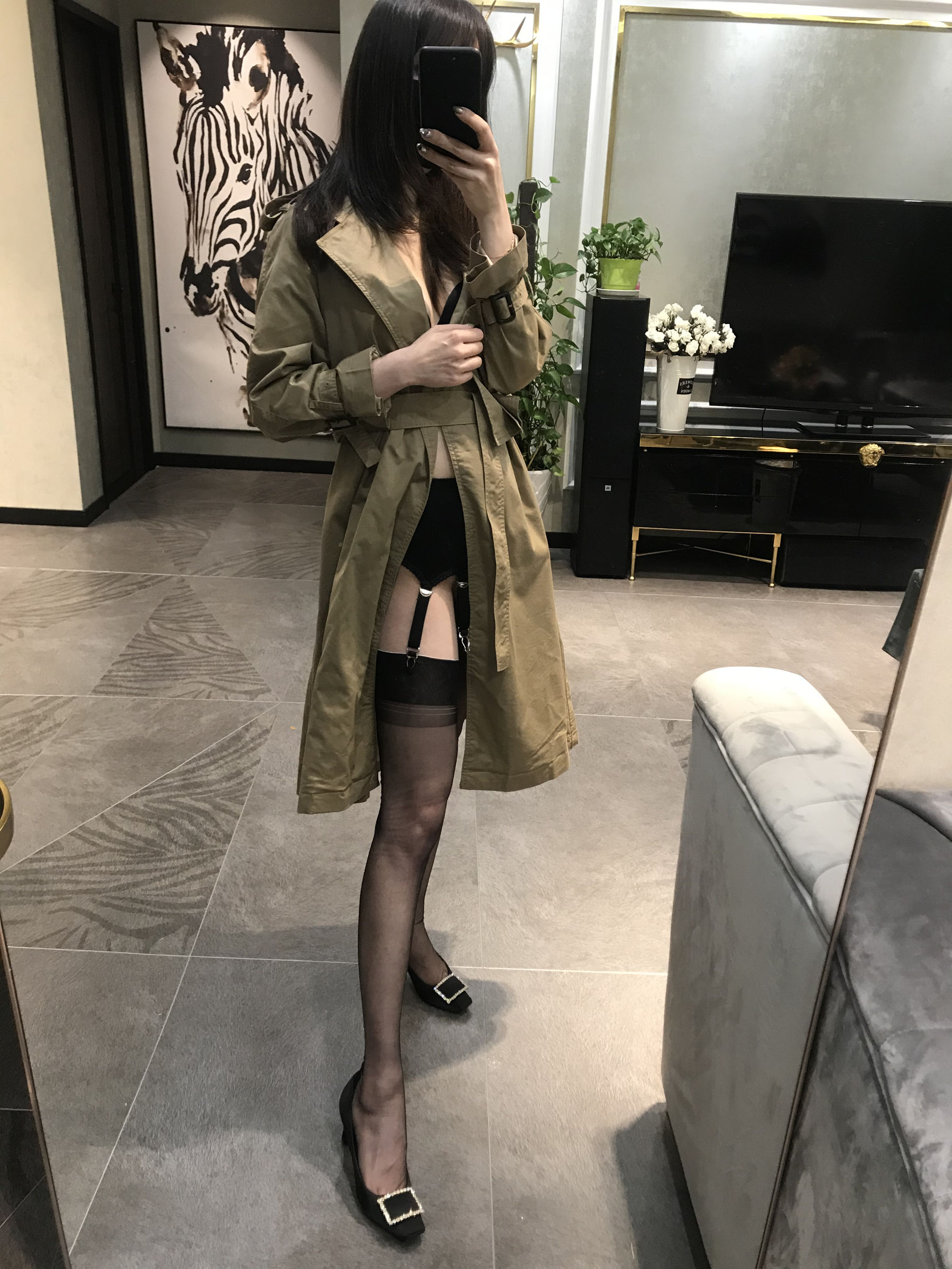 [福利COS] 丝足博主麋鹿_Monroe 2020.04.13 皮草丝惑第4张