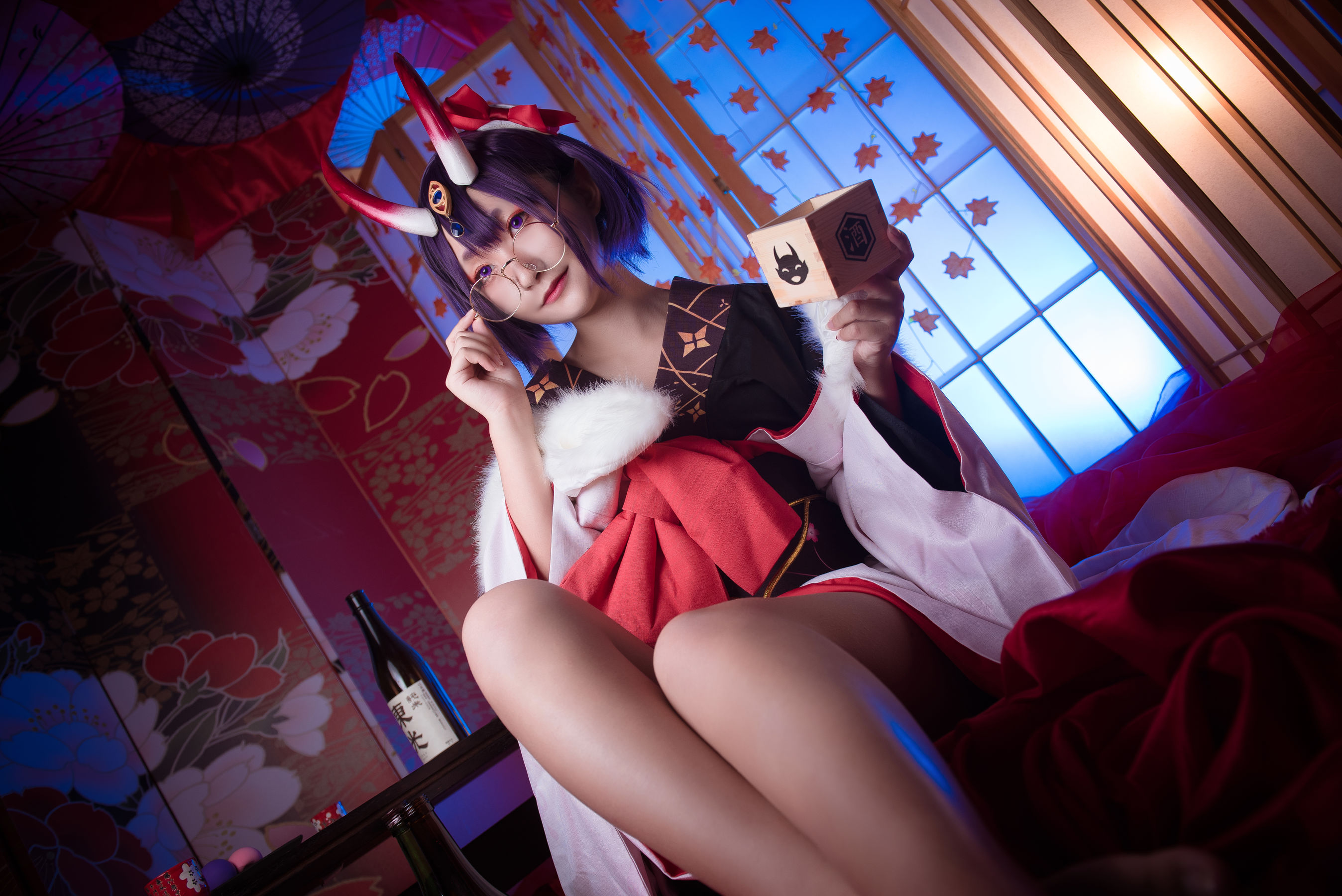 [福利COS] Roroki骷髅姫 - 酒吞和服第1张