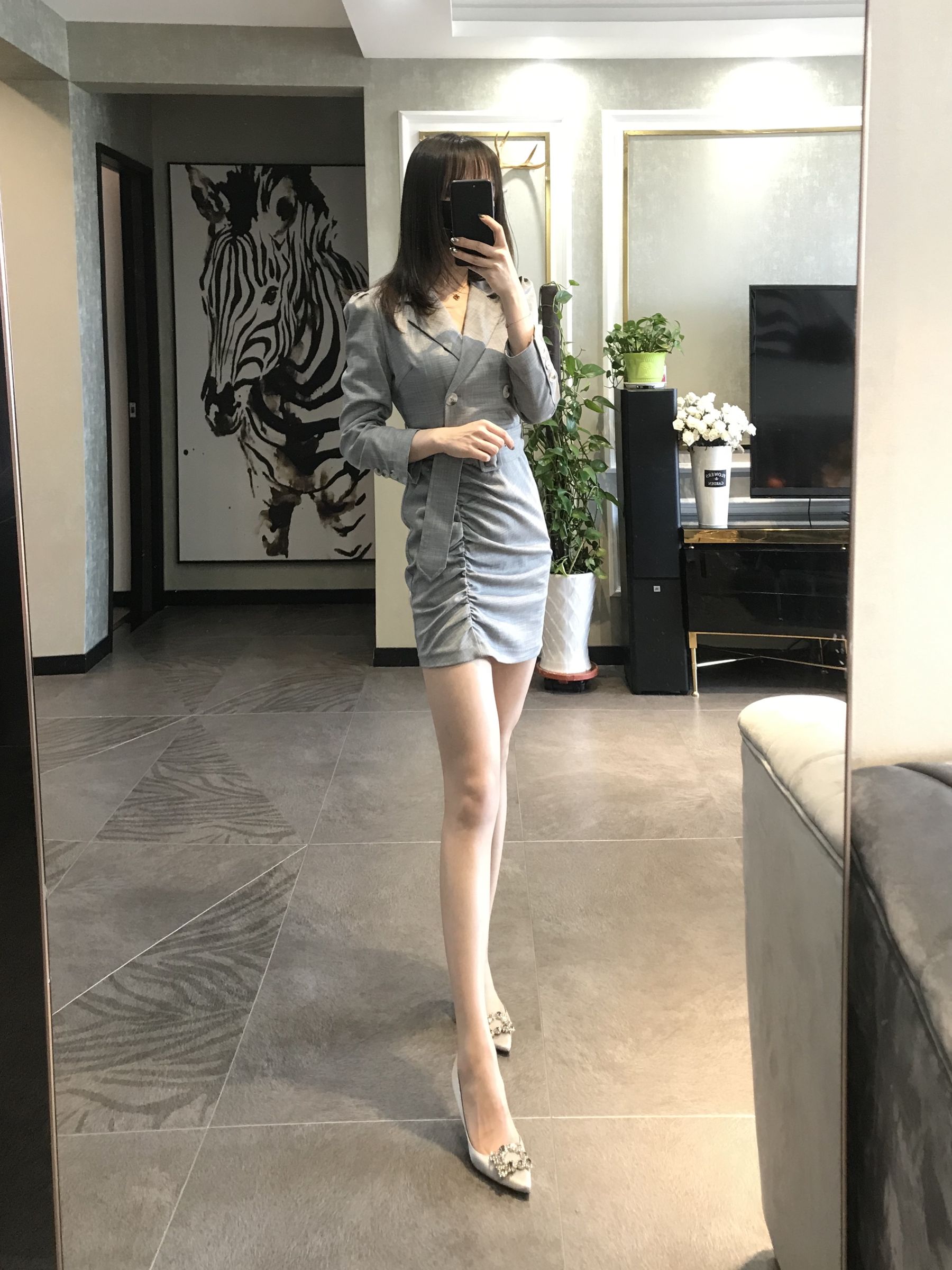 [福利COS] 丝足博主麋鹿_Monroe 2020.04.15 御姐薄丝第6张