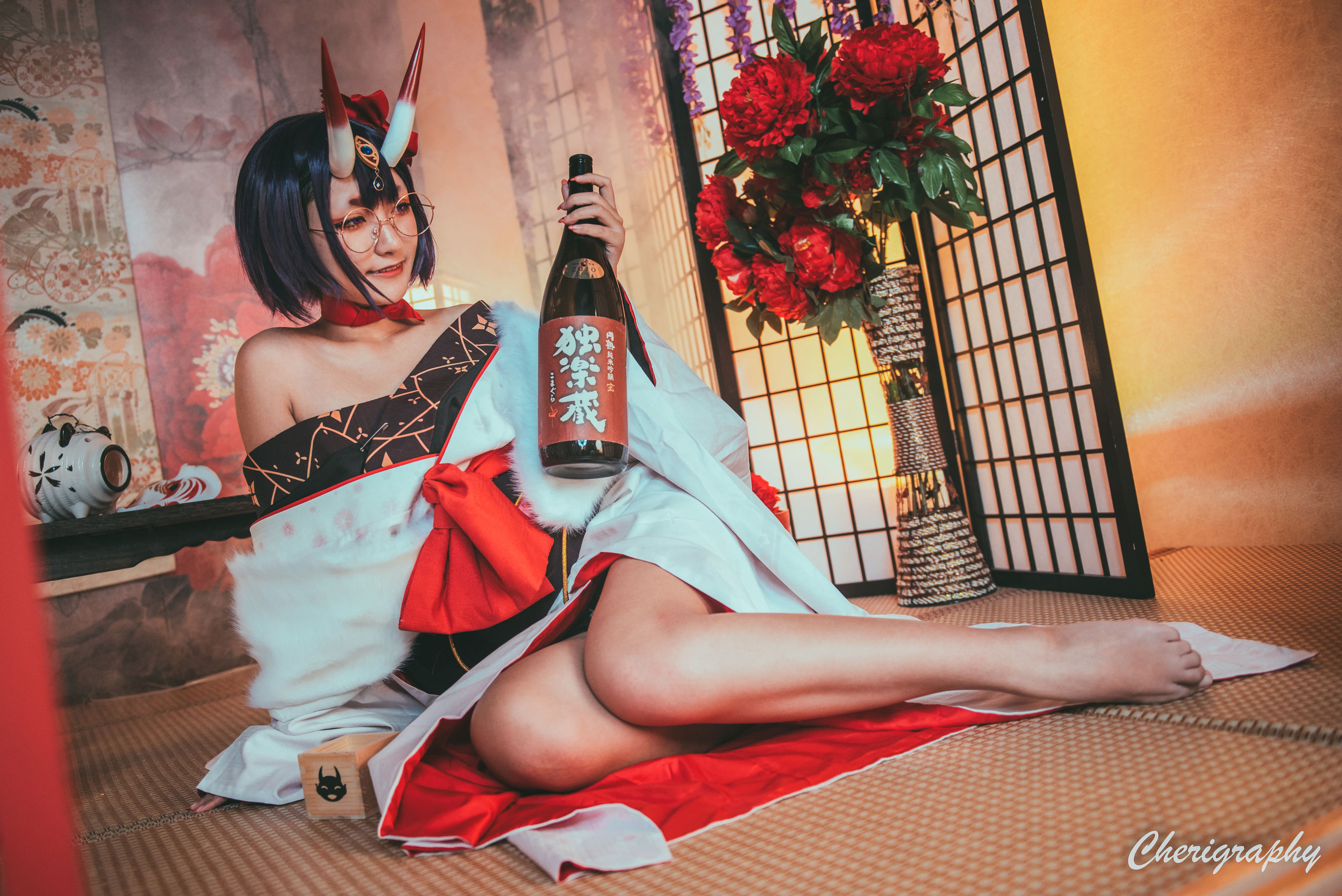 [福利COS] Roroki骷髅姫 - 酒吞和服第4张