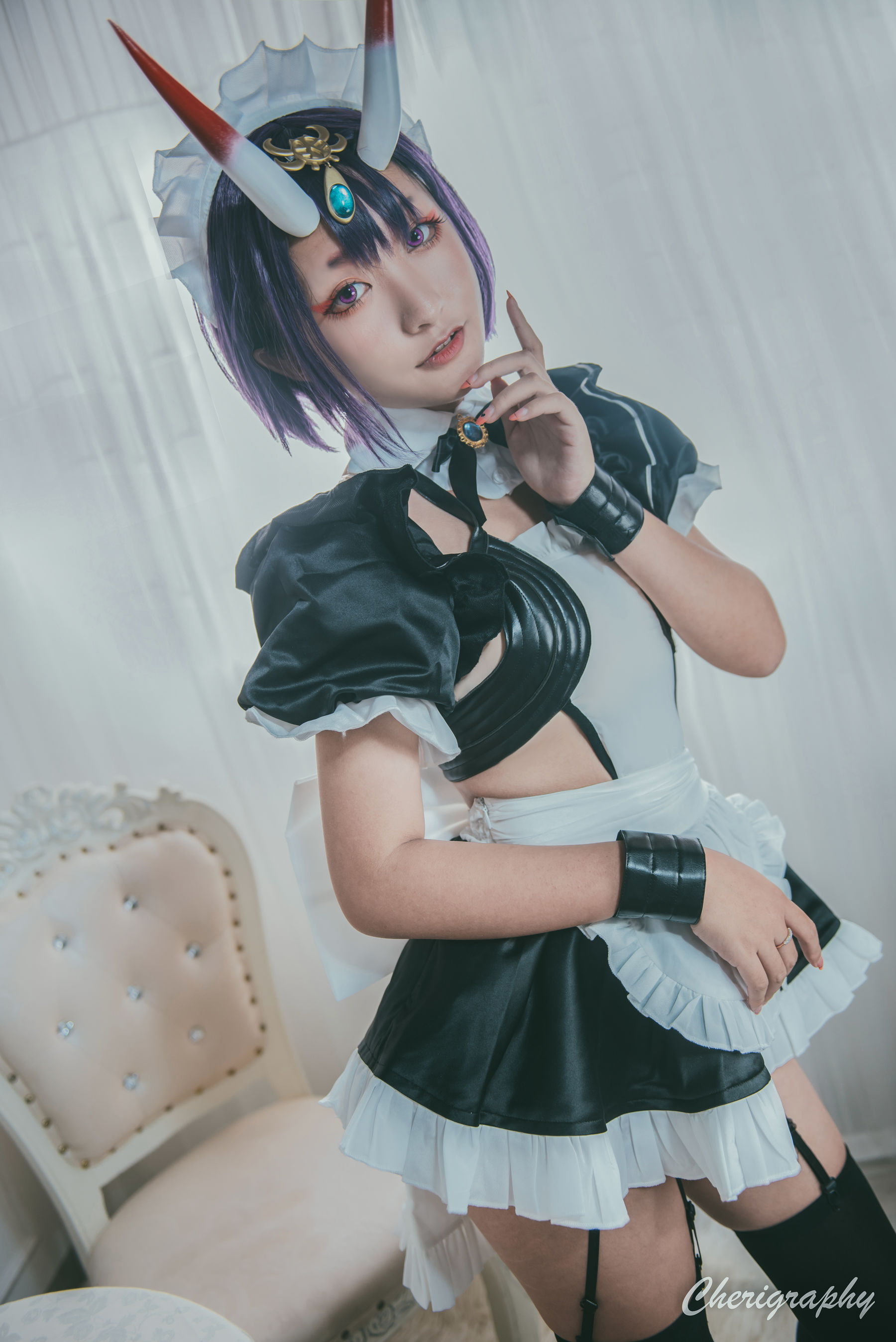 [福利COS] Roroki骷髅姫 - 酒吞女仆第5张