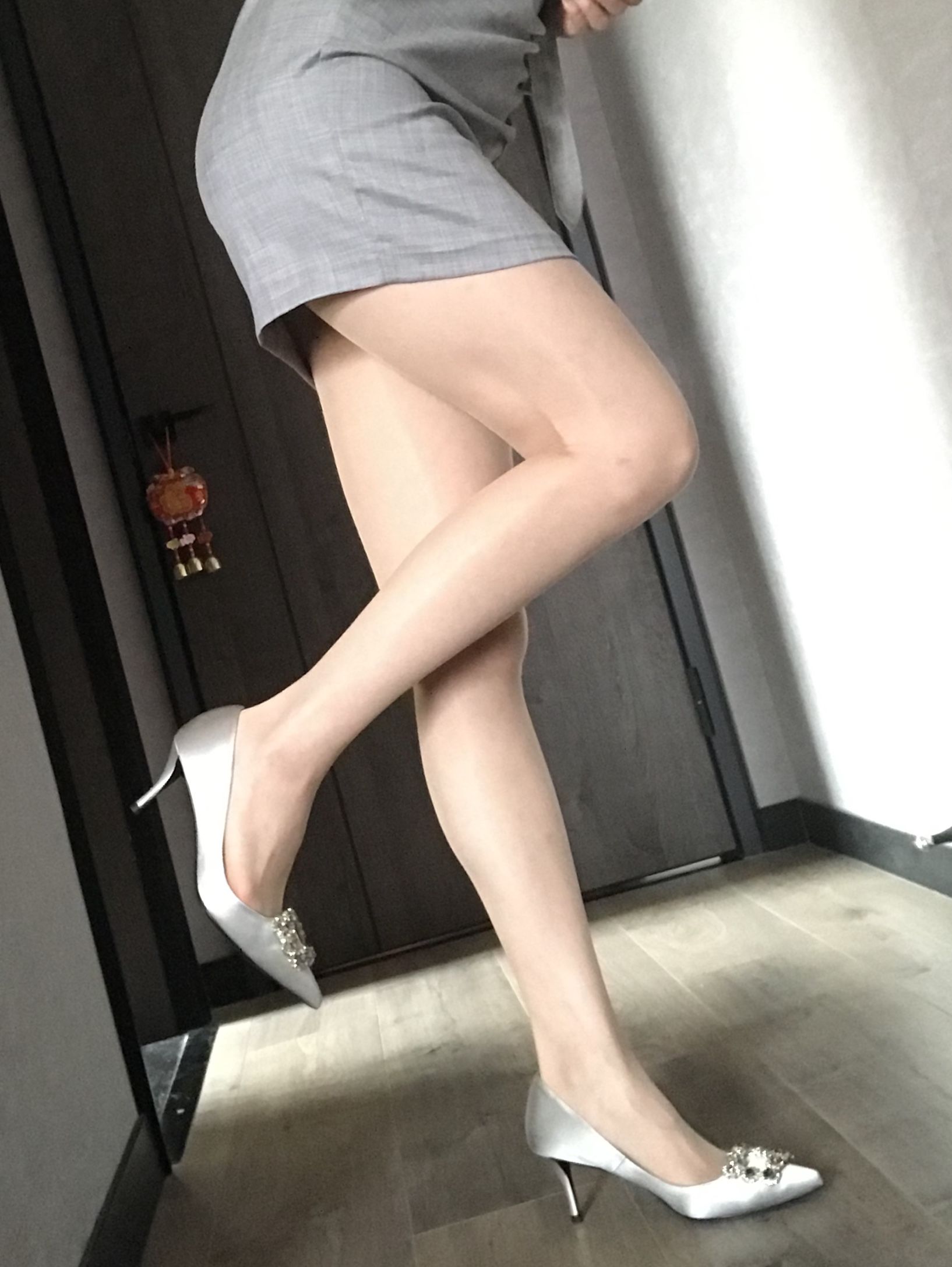 [福利COS] 丝足博主麋鹿_Monroe 2020.04.15 御姐薄丝第3张