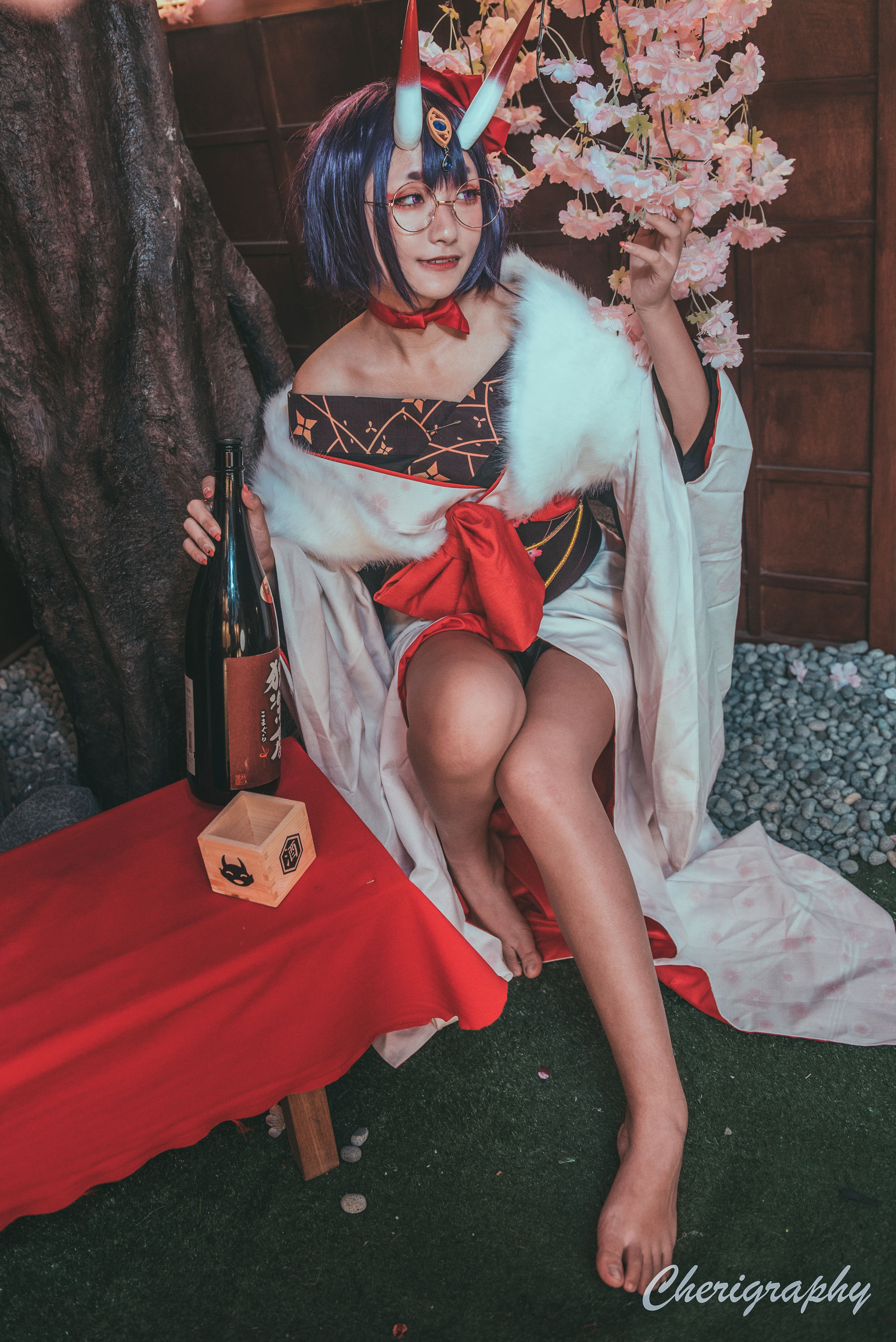 [福利COS] Roroki骷髅姫 - 酒吞和服第5张
