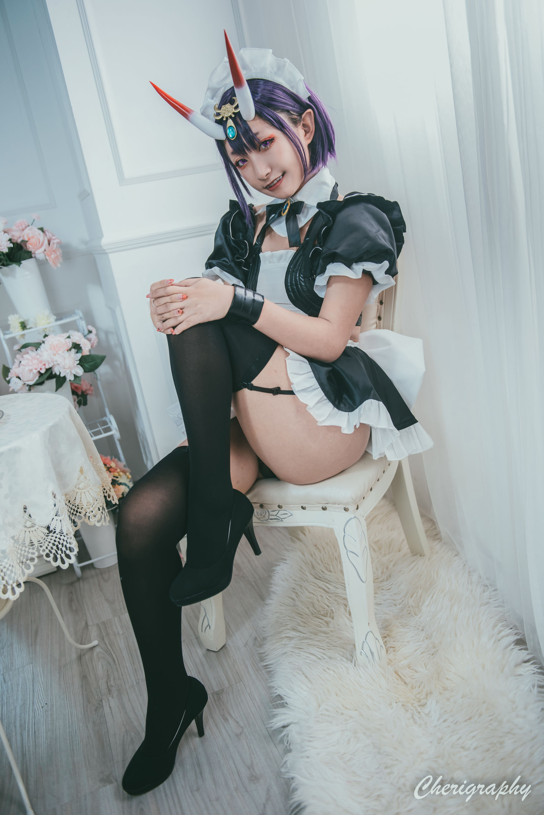 [福利COS] Roroki骷髅姫 - 酒吞女仆第1张