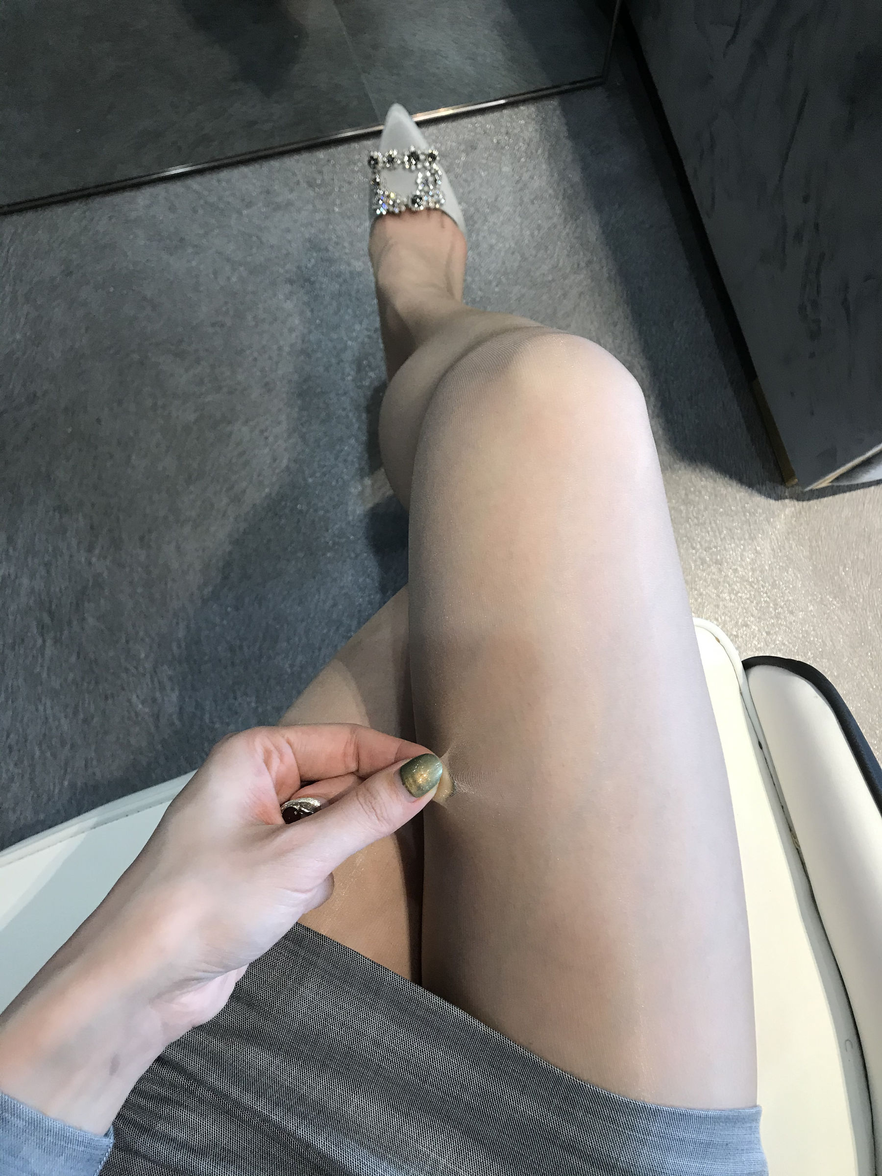 [福利COS] 丝足博主麋鹿_Monroe 2020.04.15 御姐薄丝第11张