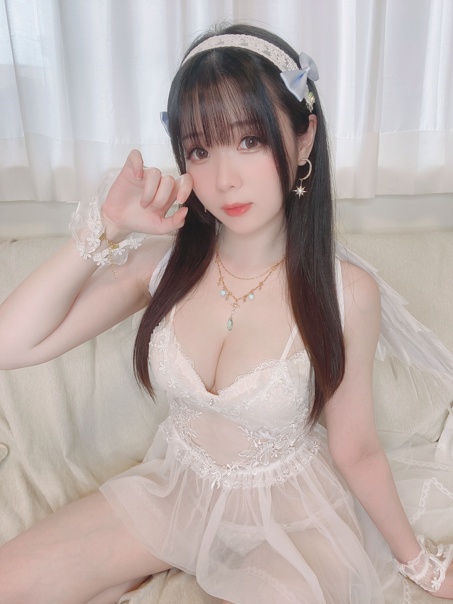 [福利COS] 微博妹纸霜月shimo - 天使第4张