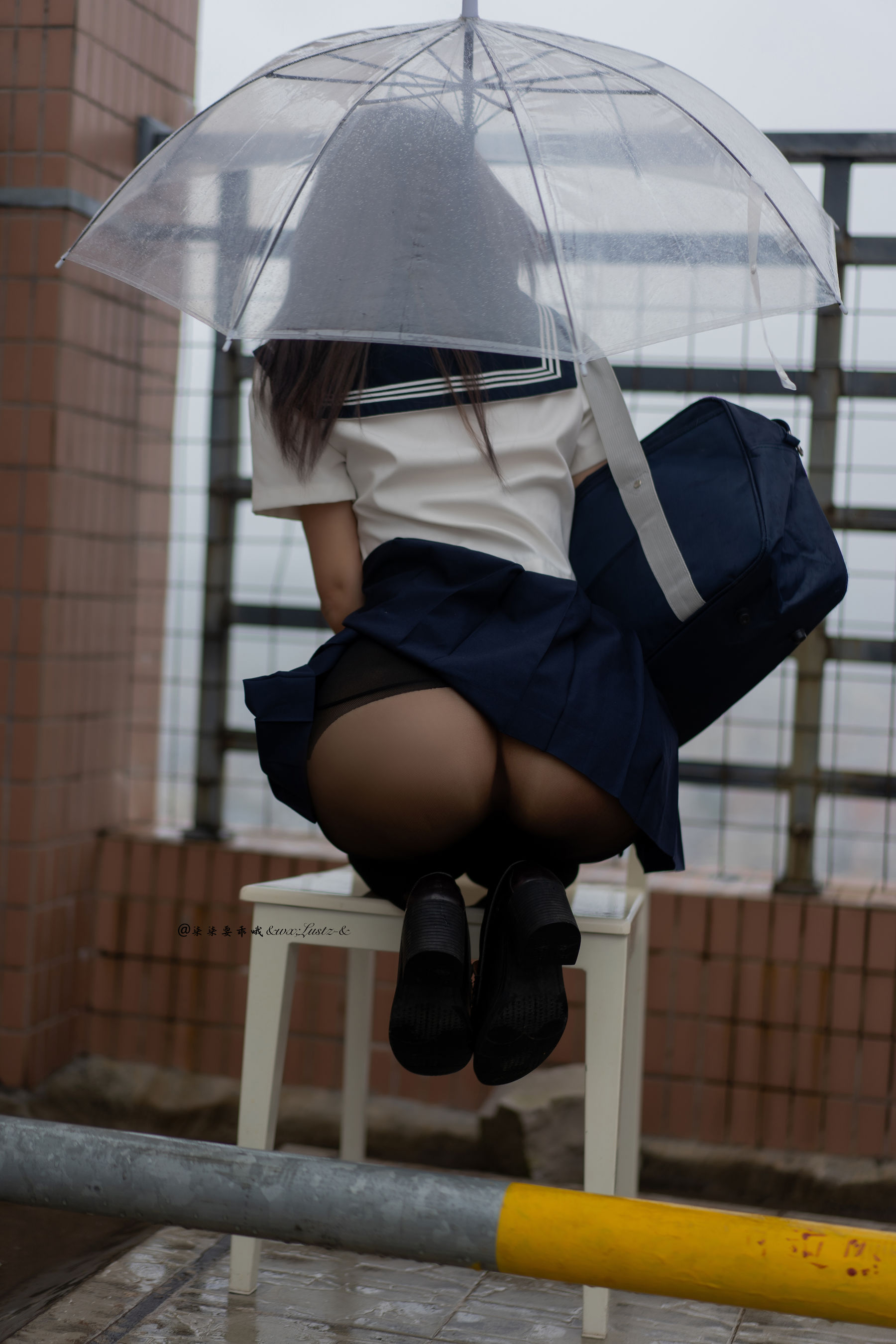 [福利COS] 动漫博主柒柒要乖哦 - 天台学姐第1张