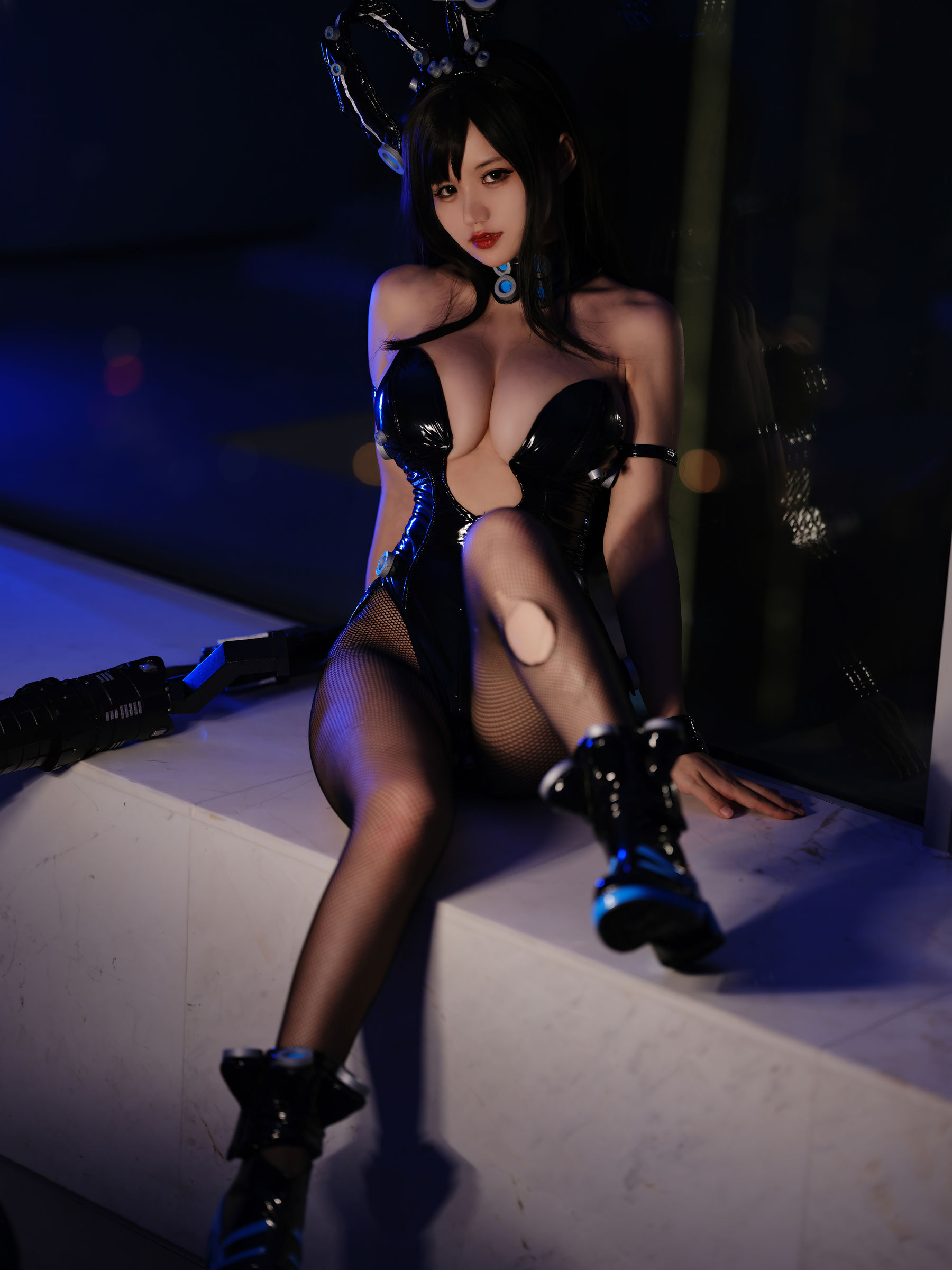 [福利COS] 动漫博主小仓千代w - 下平玲花兔女郎第6张