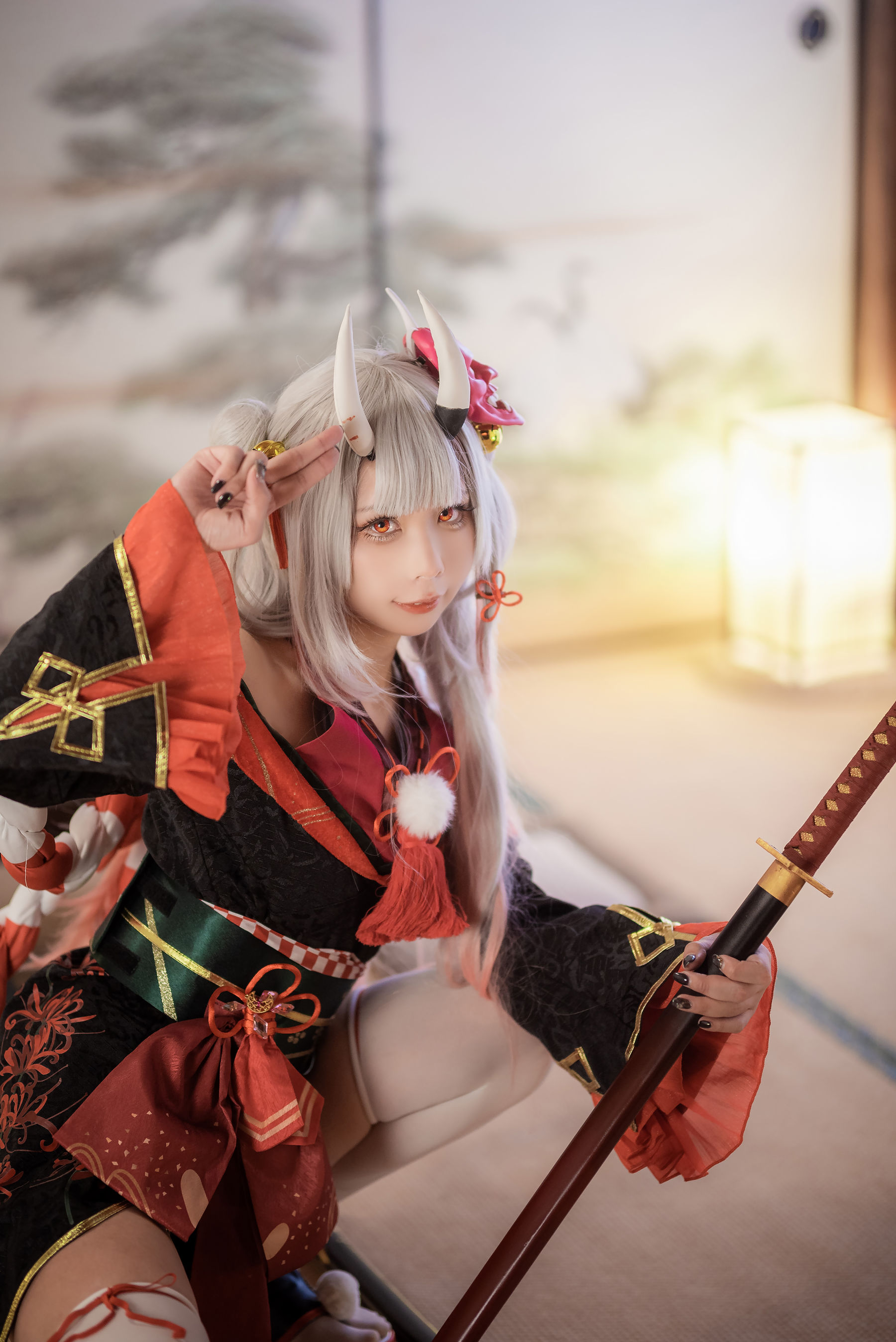 [福利COS] 紫姝 - 百鬼あやめ第9张