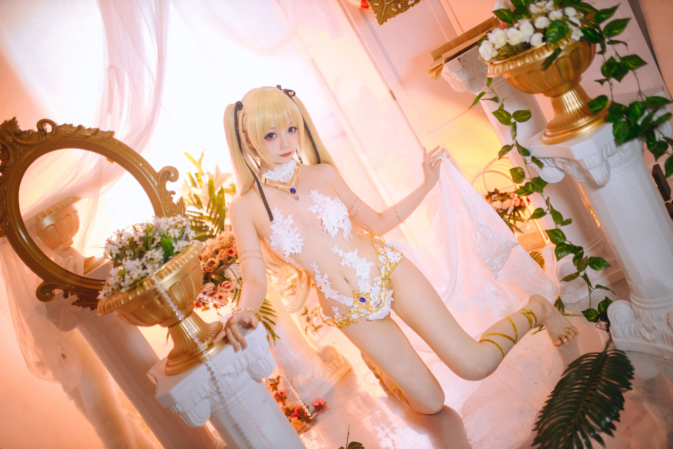 [福利COS] 小野寺地瓜 - 玛丽萝丝 天使翅膀第8张