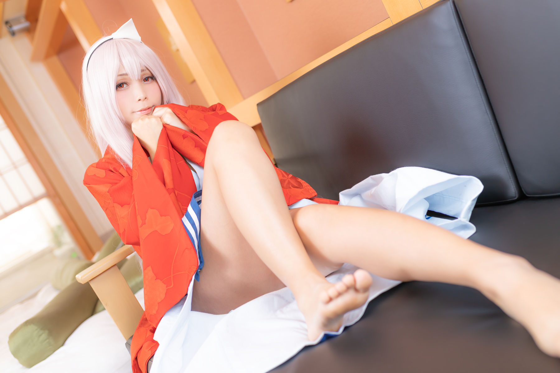 [福利COS] C95&amp;amp;CH24 OK!guguru(ぐぐる) ゆらぎ荘のぐぐるさん第13张