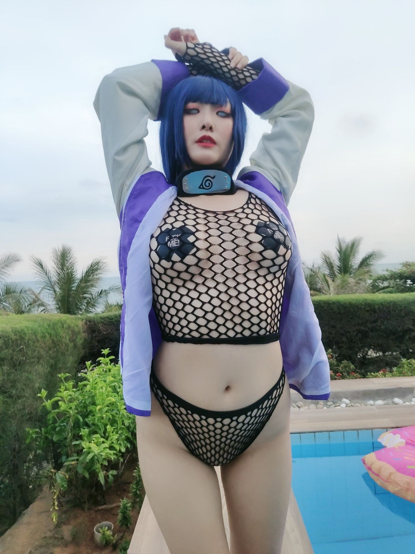 [福利COS] Sunnyvier - Hinata Poolside第37张