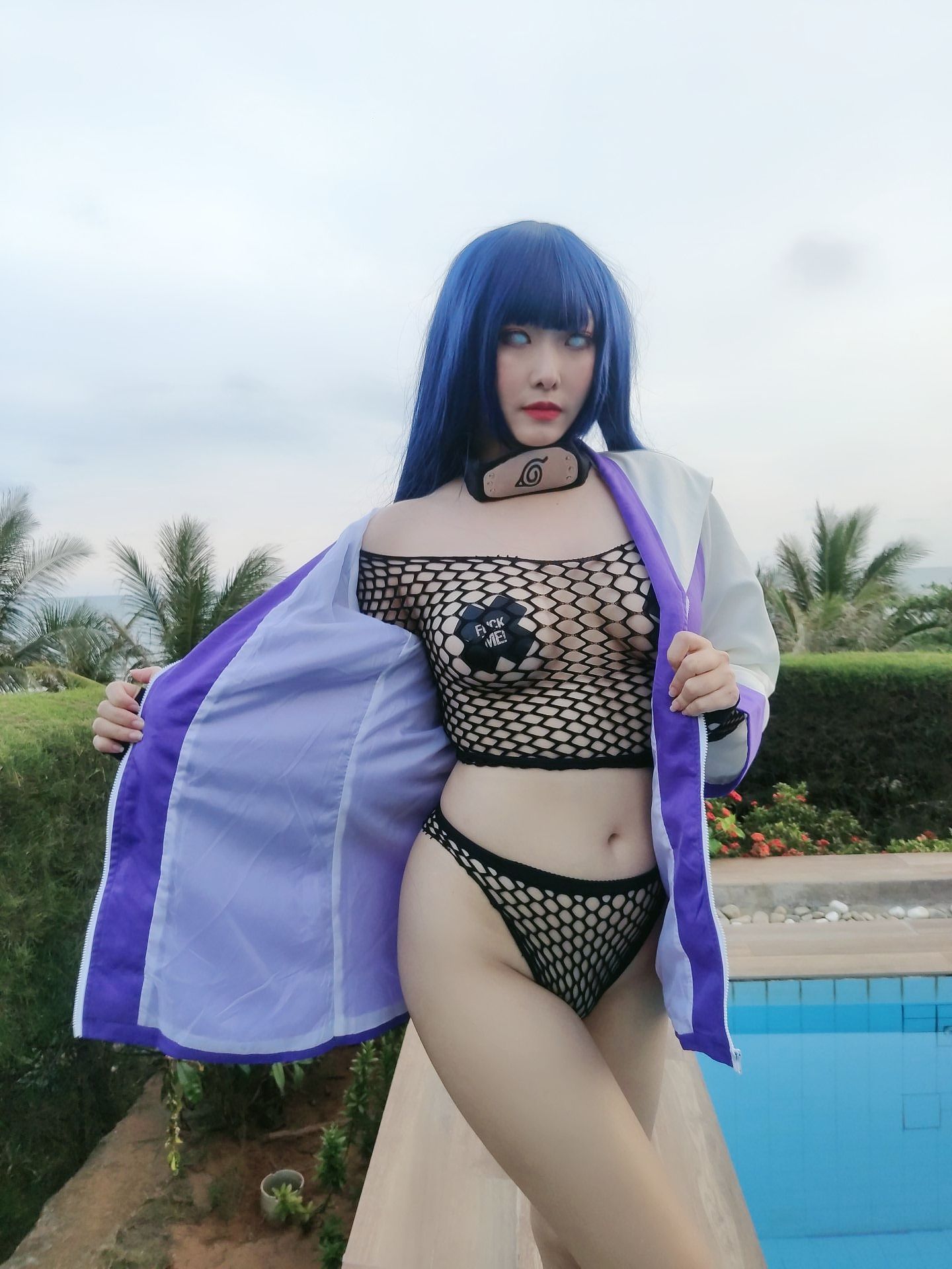 [福利COS] Sunnyvier - Hinata Poolside第34张
