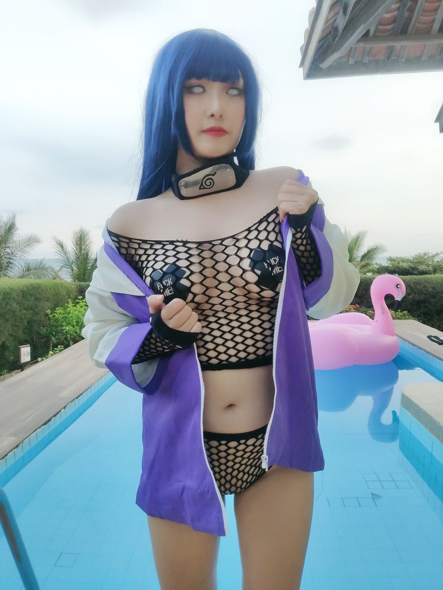 [福利COS] Sunnyvier - Hinata Poolside第28张