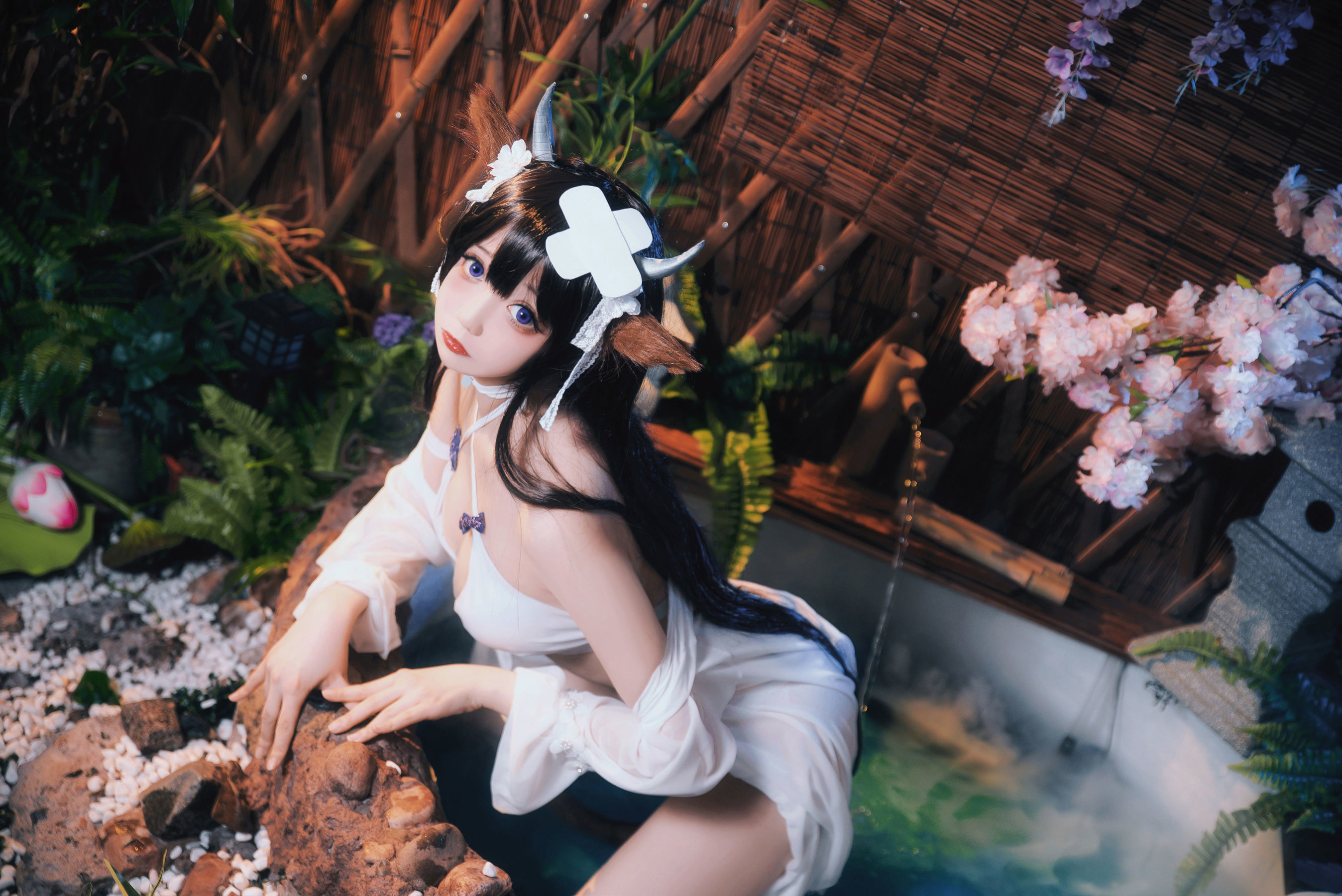 [福利COS] 小野寺地瓜 - 小牛泳装第2张