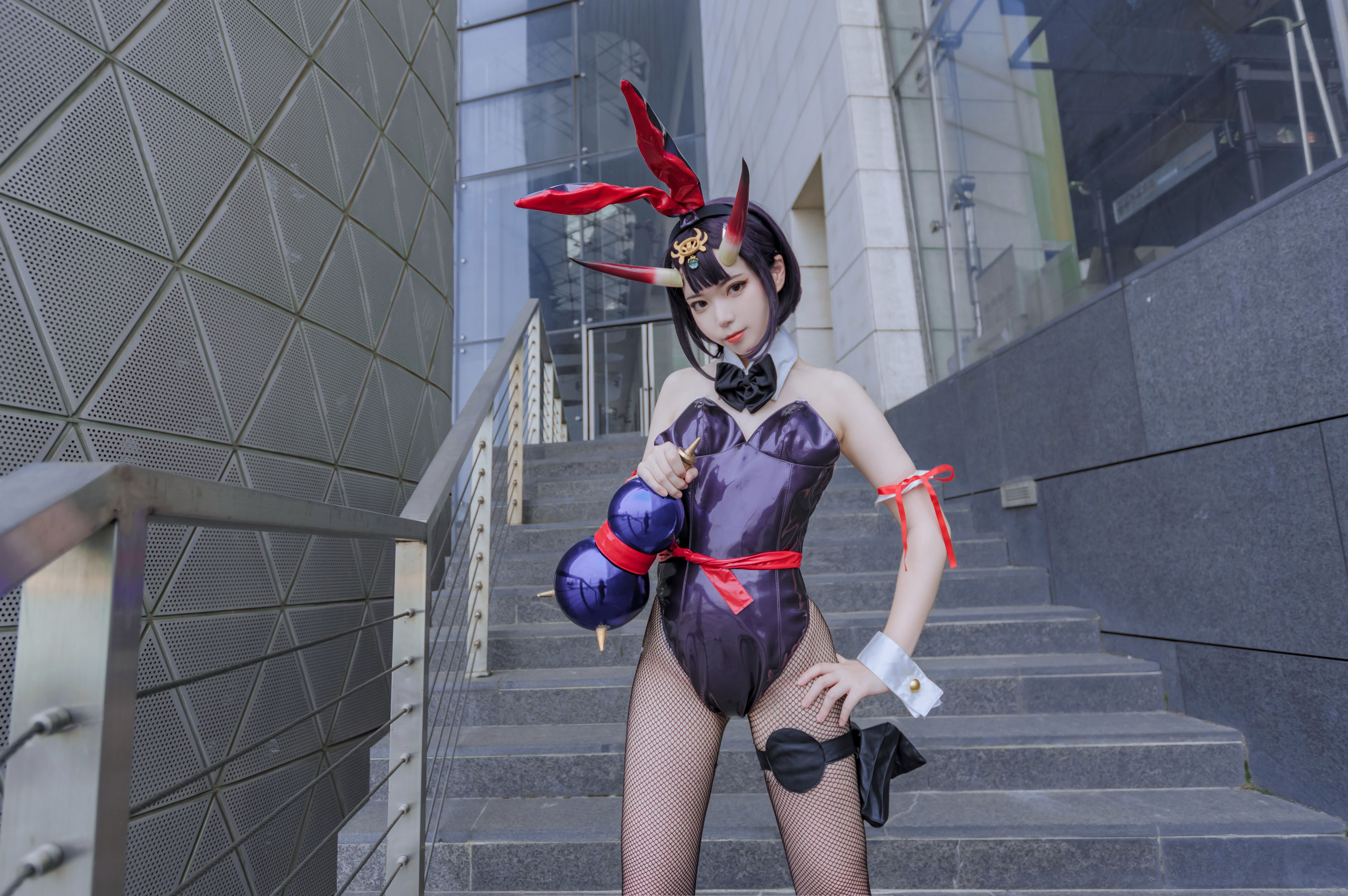 [福利COS] 可爱妹子Fushii_海堂 - 酒吞兔女郎第4张