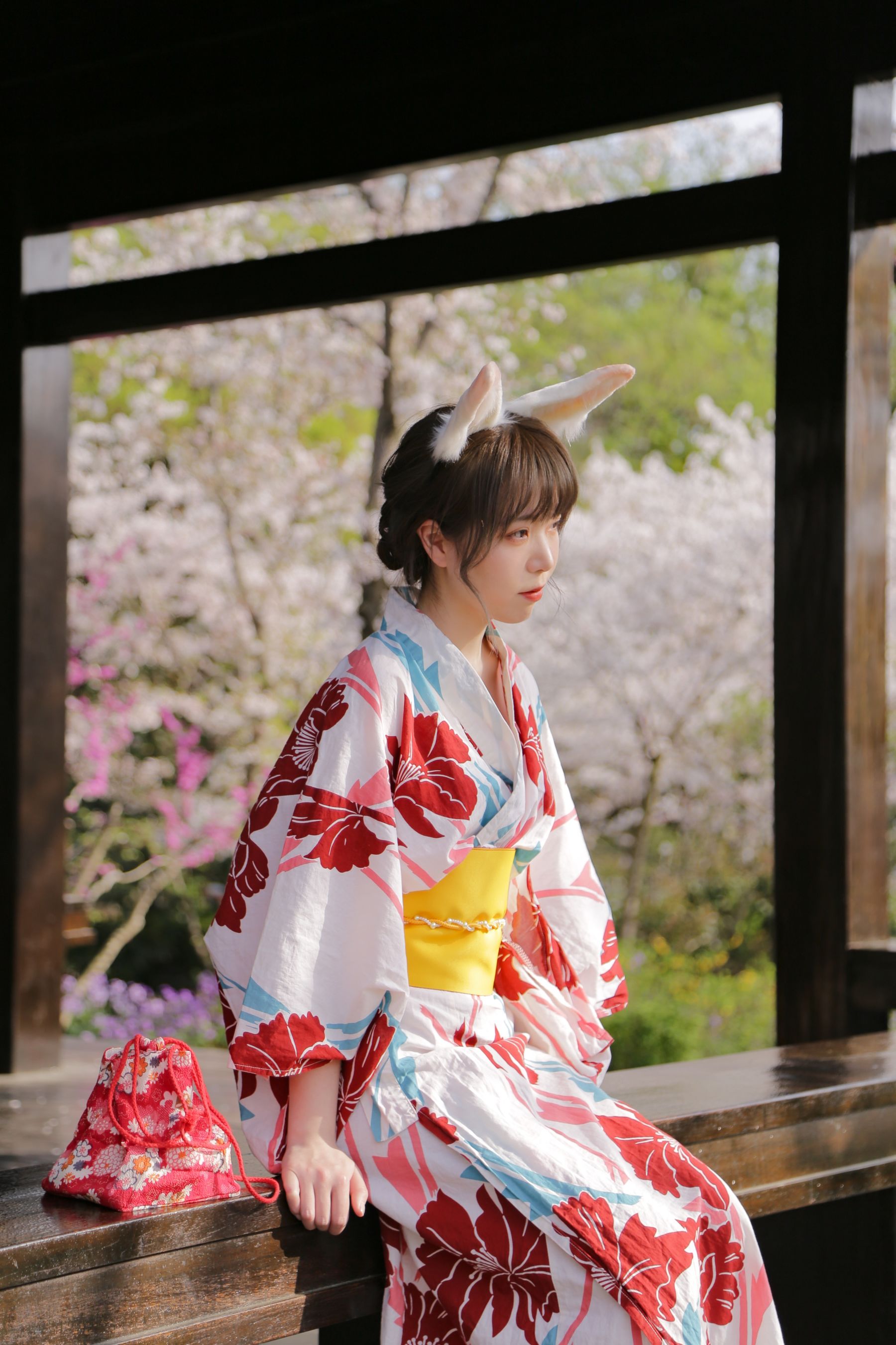 [福利COS] 可爱妹子Fushii_海堂 - 樱花兔兔第6张