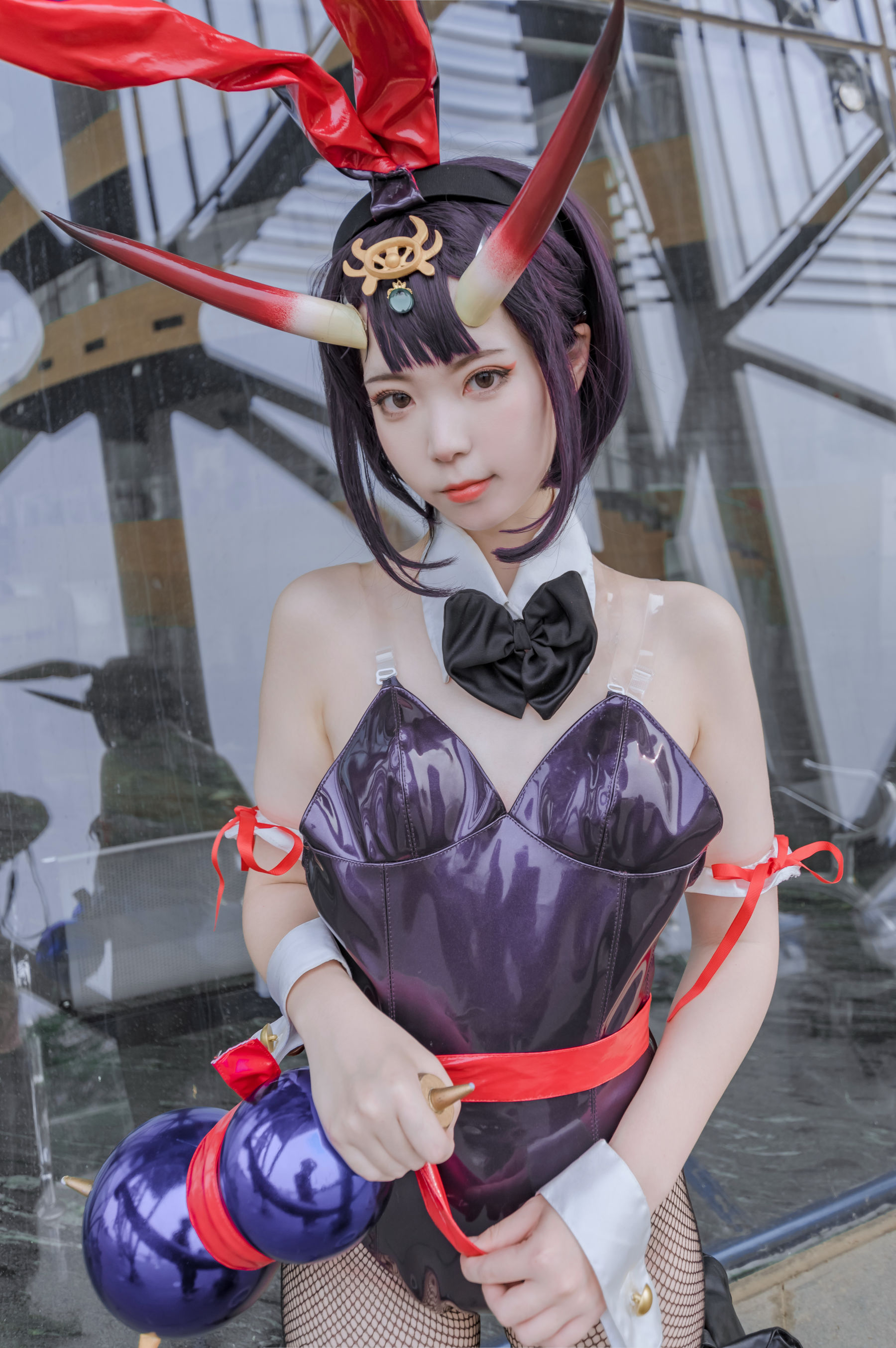 [福利COS] 可爱妹子Fushii_海堂 - 酒吞兔女郎第12张