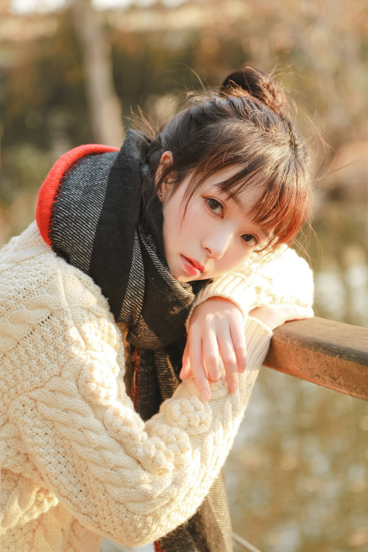 [福利COS] 可爱妹子Fushii_海堂 - 秋日女友第1张