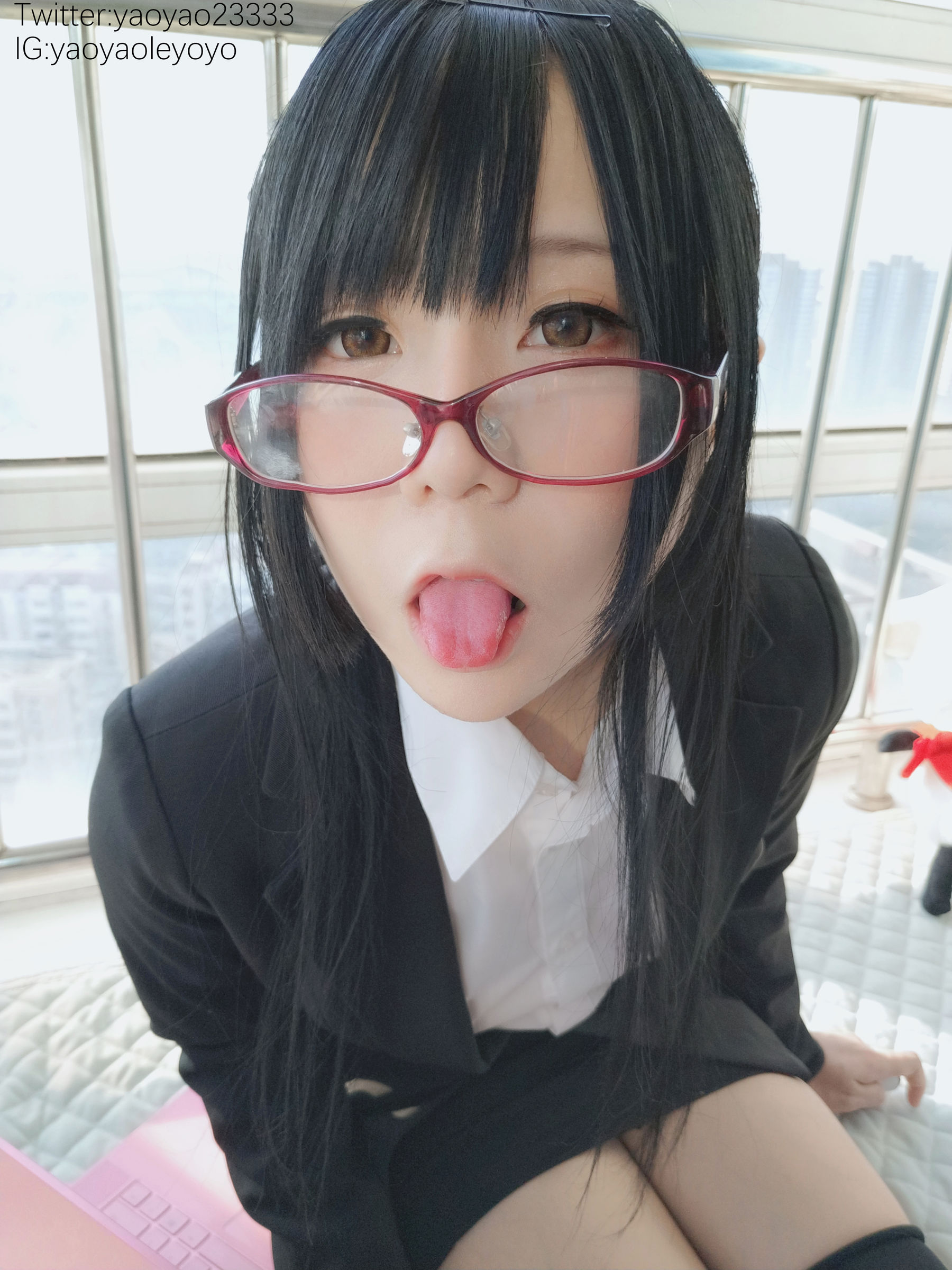 [福利COS] 萌妹子Coser摇摇乐yoyo - 补习老师第6张