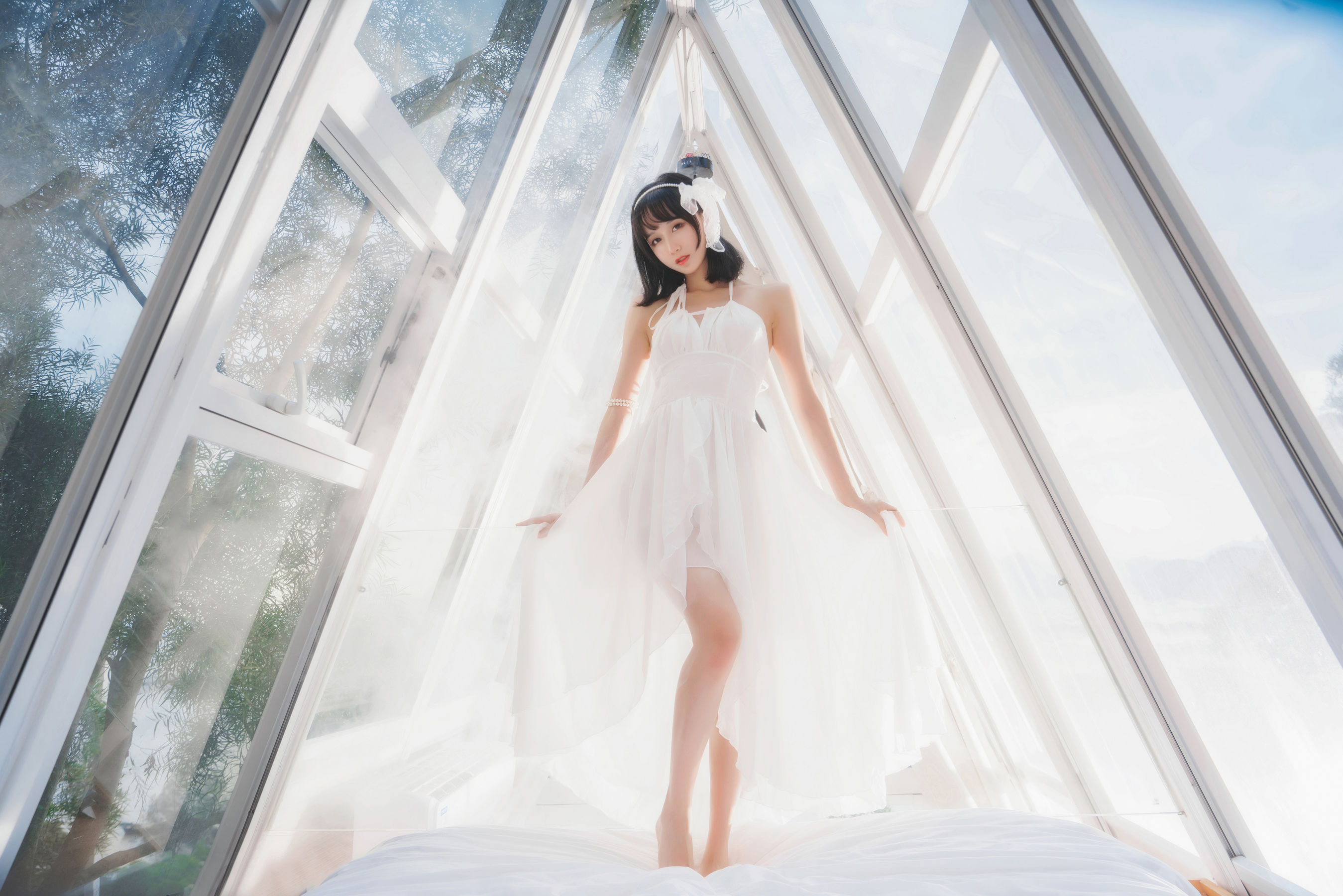 [福利COS] 萌系小姐姐木绵绵OwO - 水波温柔第3张