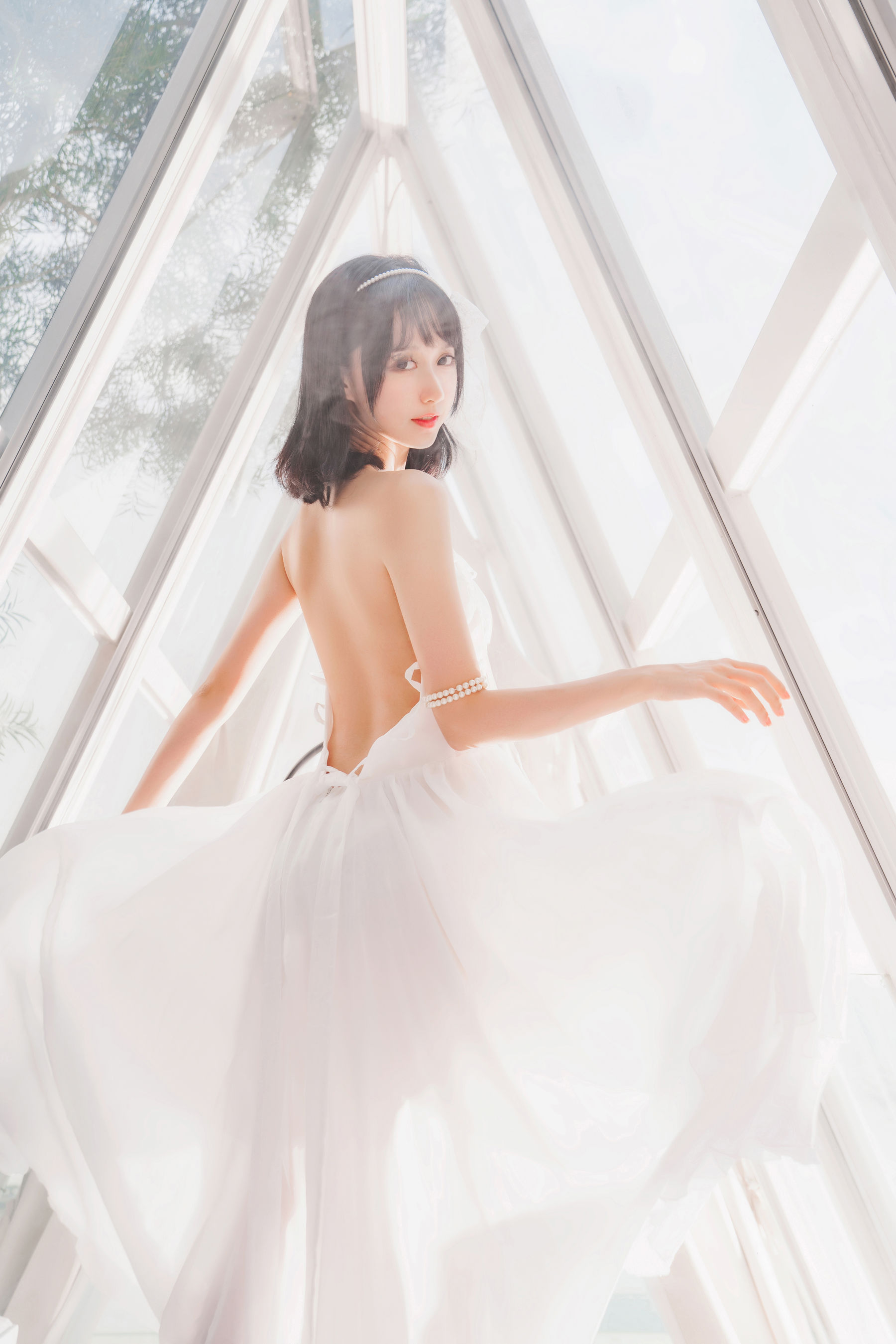 [福利COS] 萌系小姐姐木绵绵OwO - 水波温柔第2张