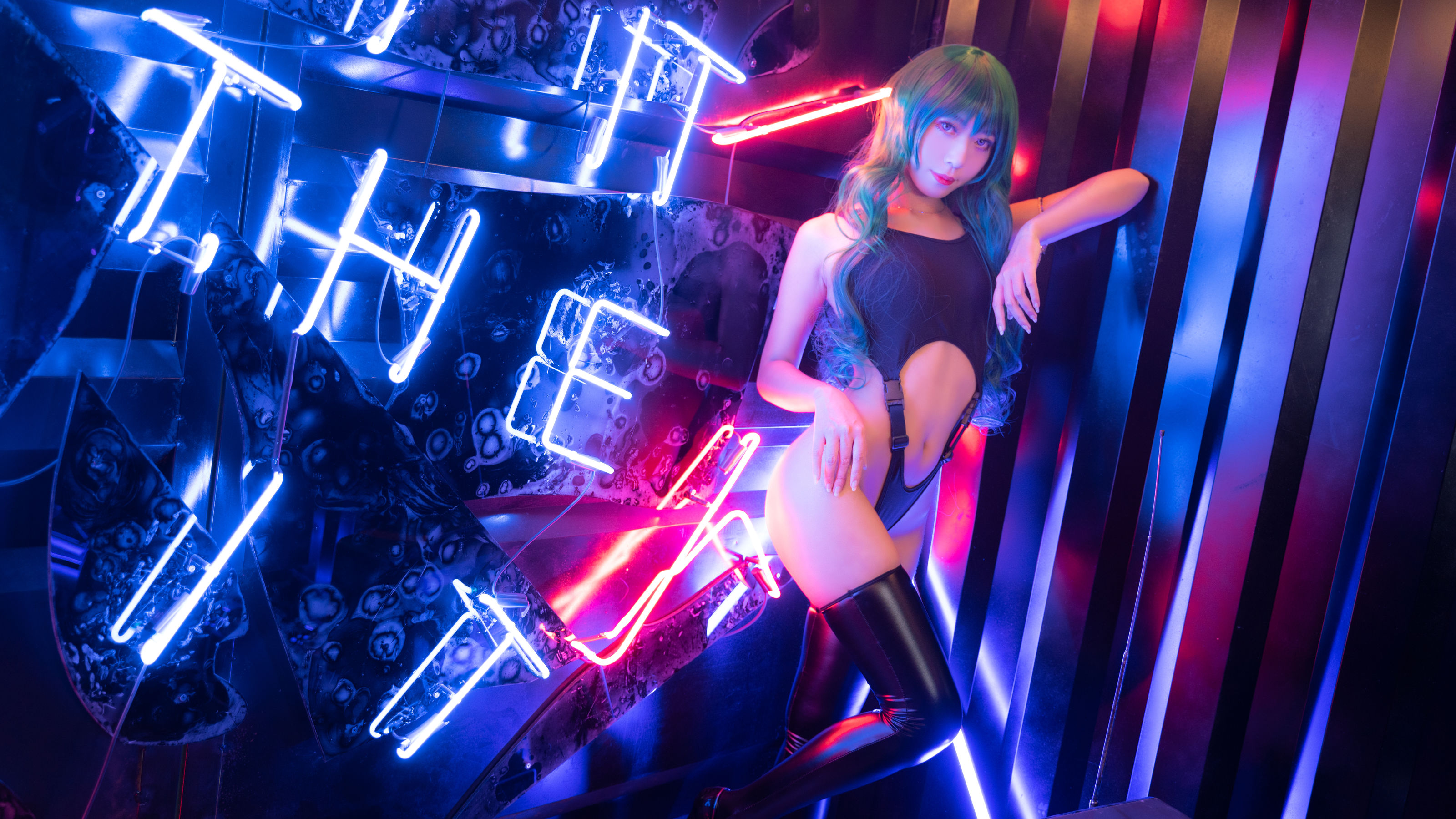 [福利COS] 动漫博主Money冷冷 - 高叉第5张