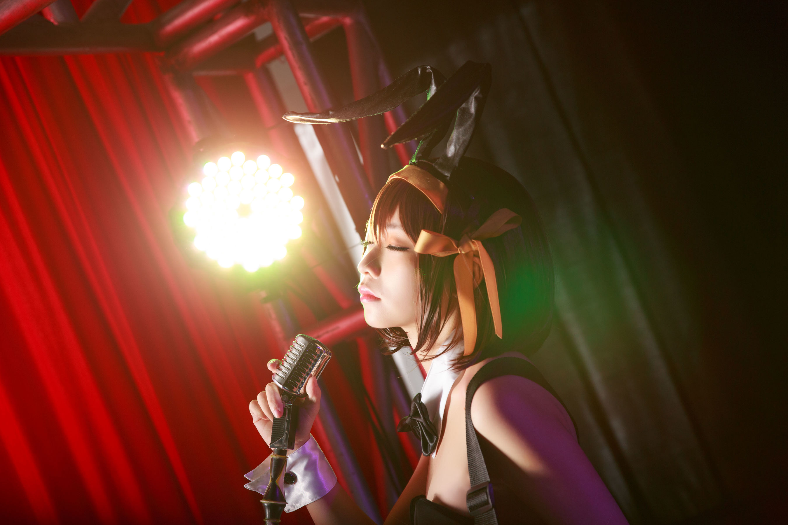 [福利COS] 动漫博主G44不会受伤 - 凉宫 兔女郎第5张