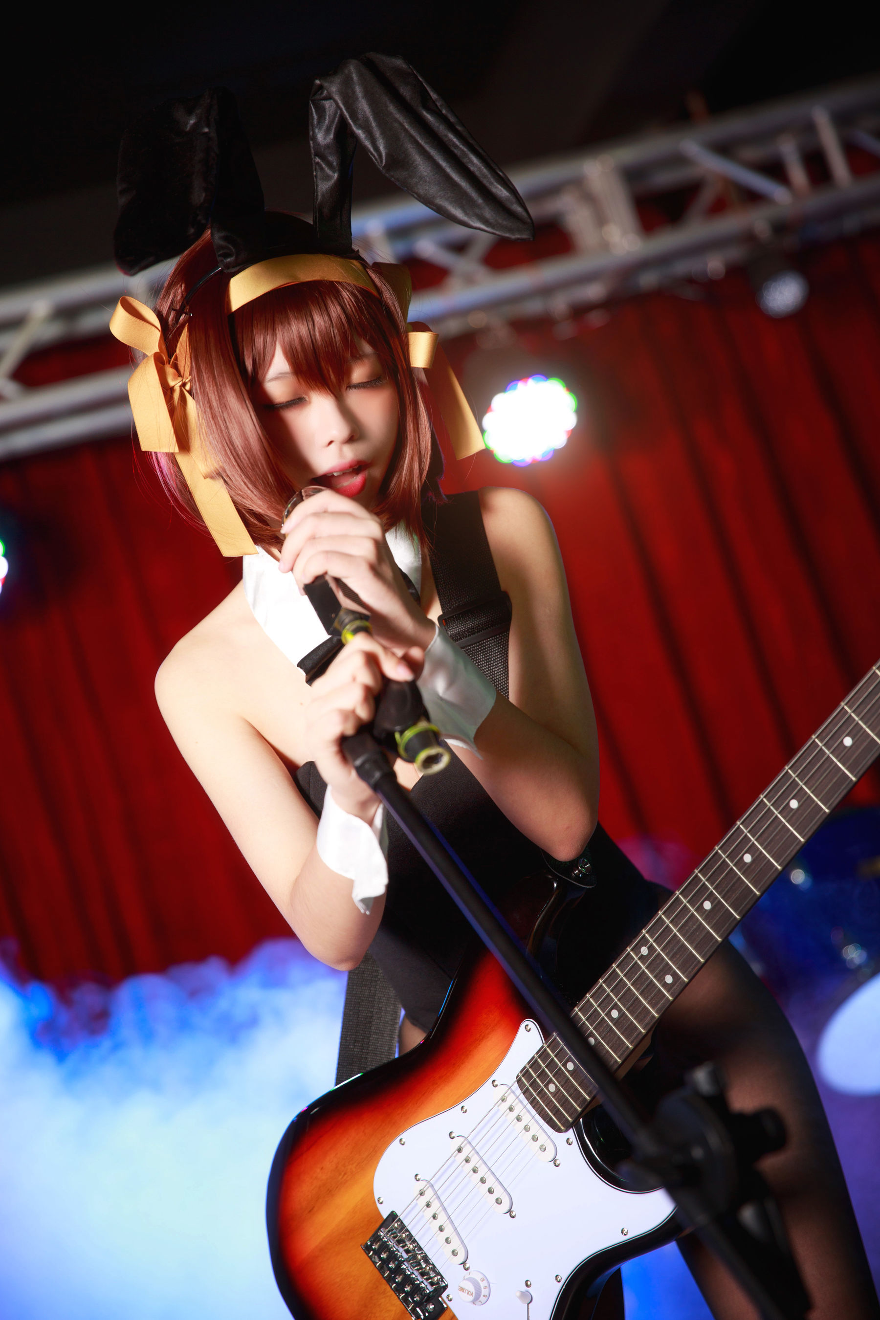 [福利COS] 动漫博主G44不会受伤 - 凉宫 兔女郎第4张