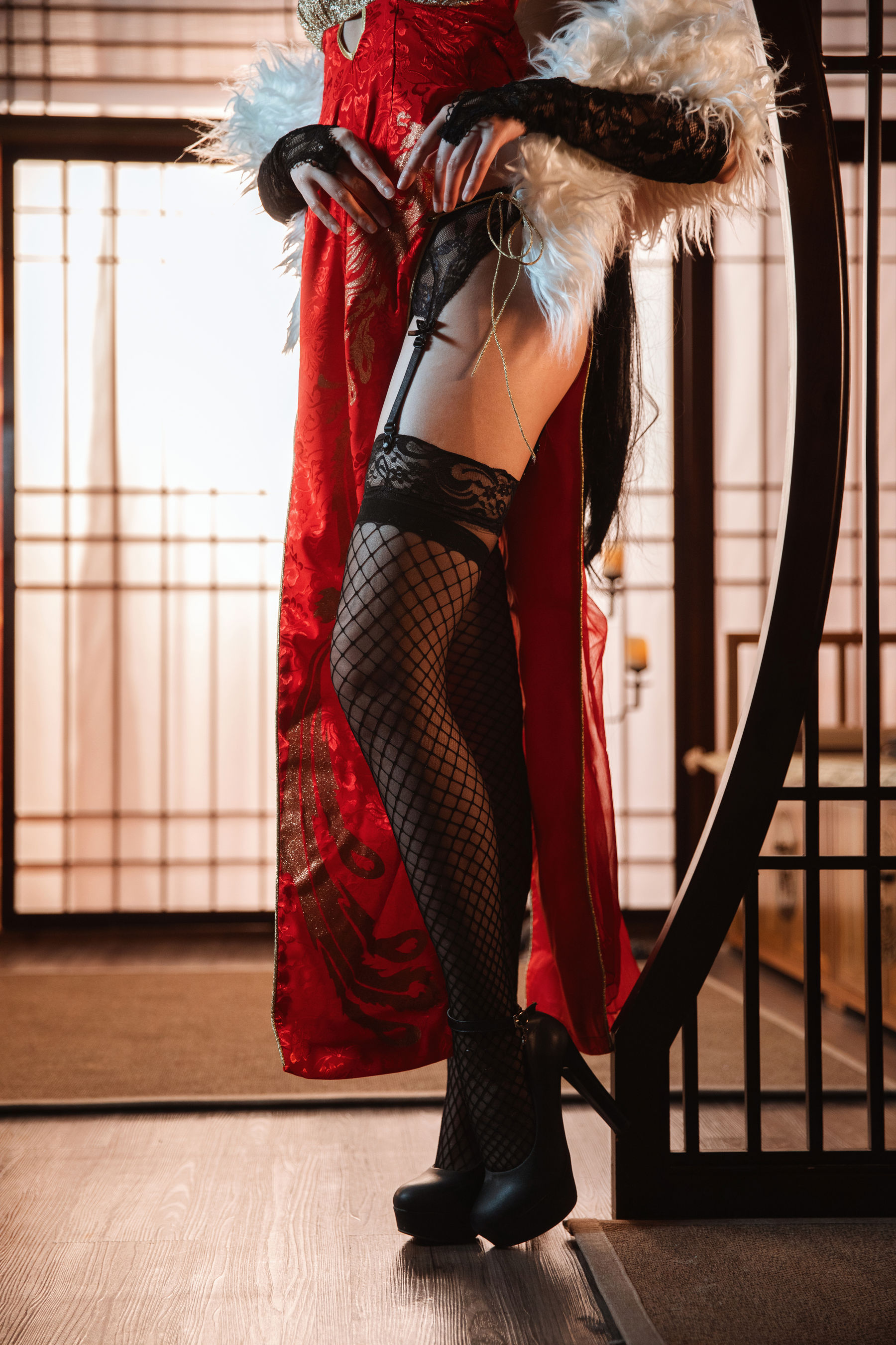 [福利COS] Coser瓜希酱福利 - 大凤旗袍第6张