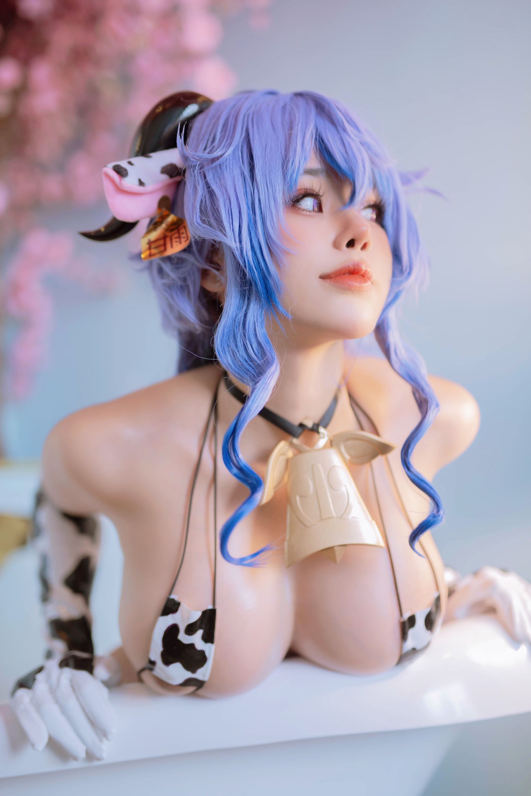 [福利COS] 日本性感萝莉Byoru - Ganyu Cow第6张