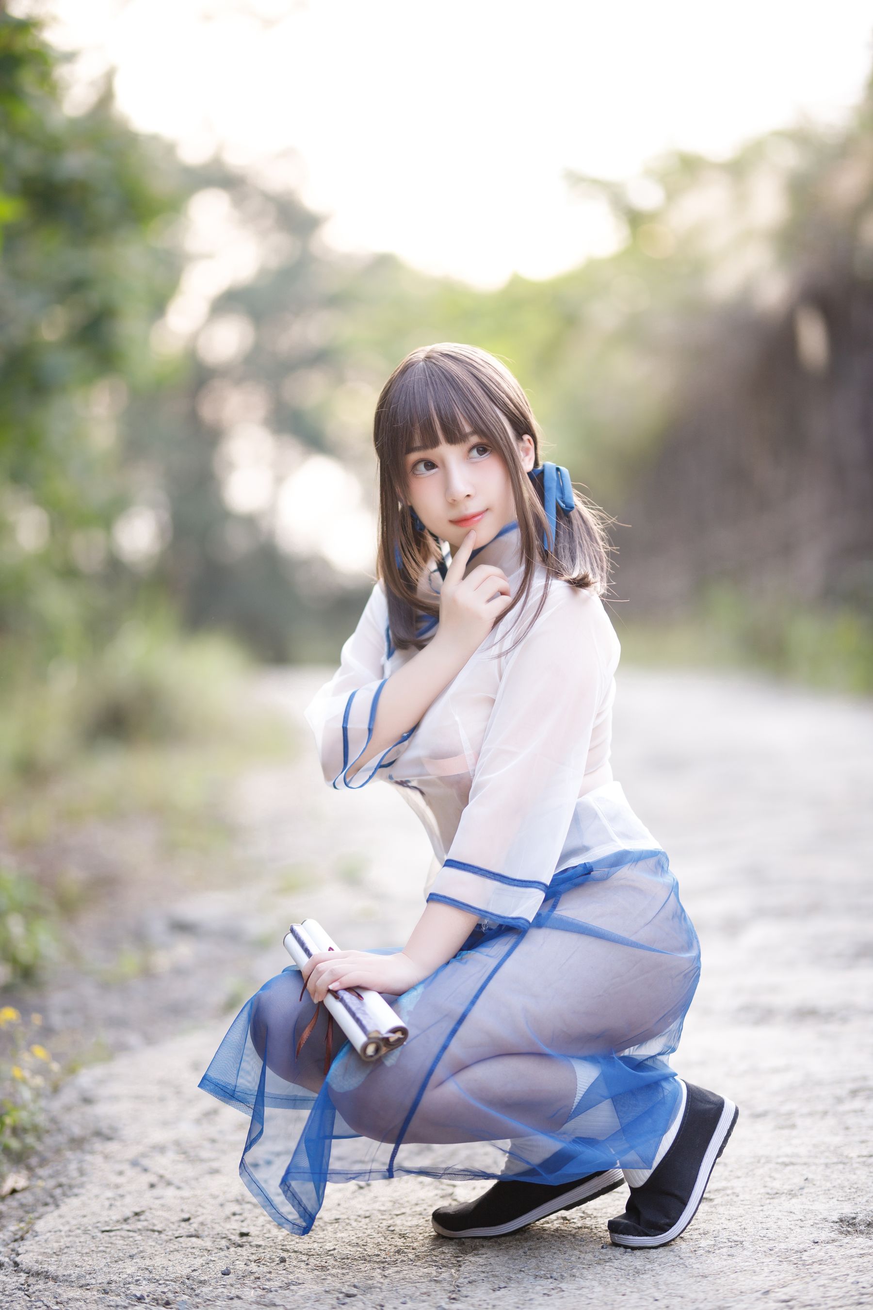 [福利COS] 胡桃猫Kurumineko - 乡野小娇妻第5张