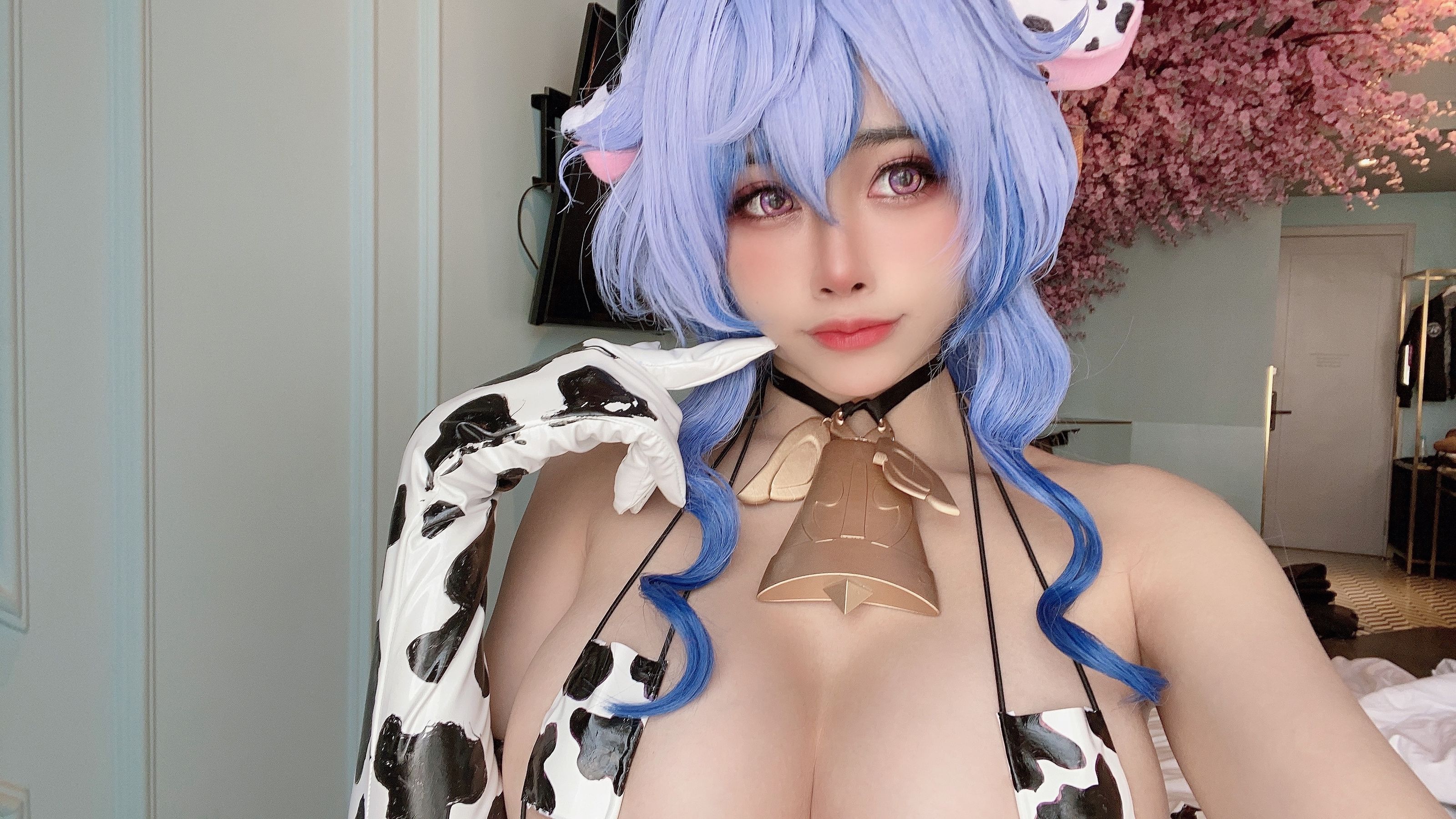 [福利COS] 日本性感萝莉Byoru - Ganyu Cow第17张