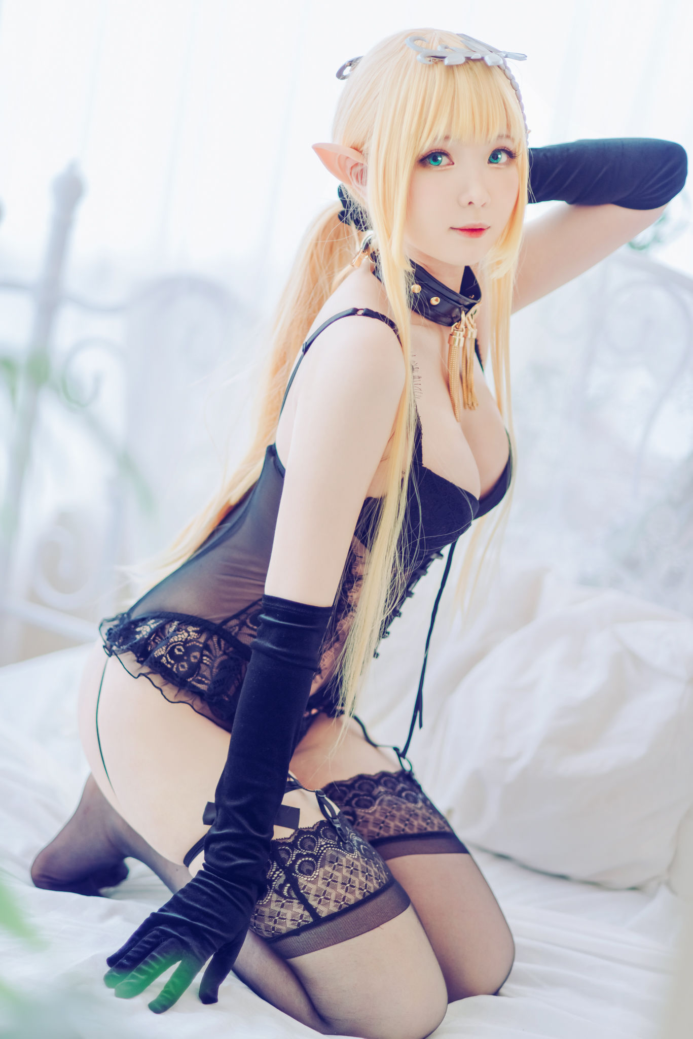 [福利COS] 微博妹纸霜月shimo - Elf Village第20张