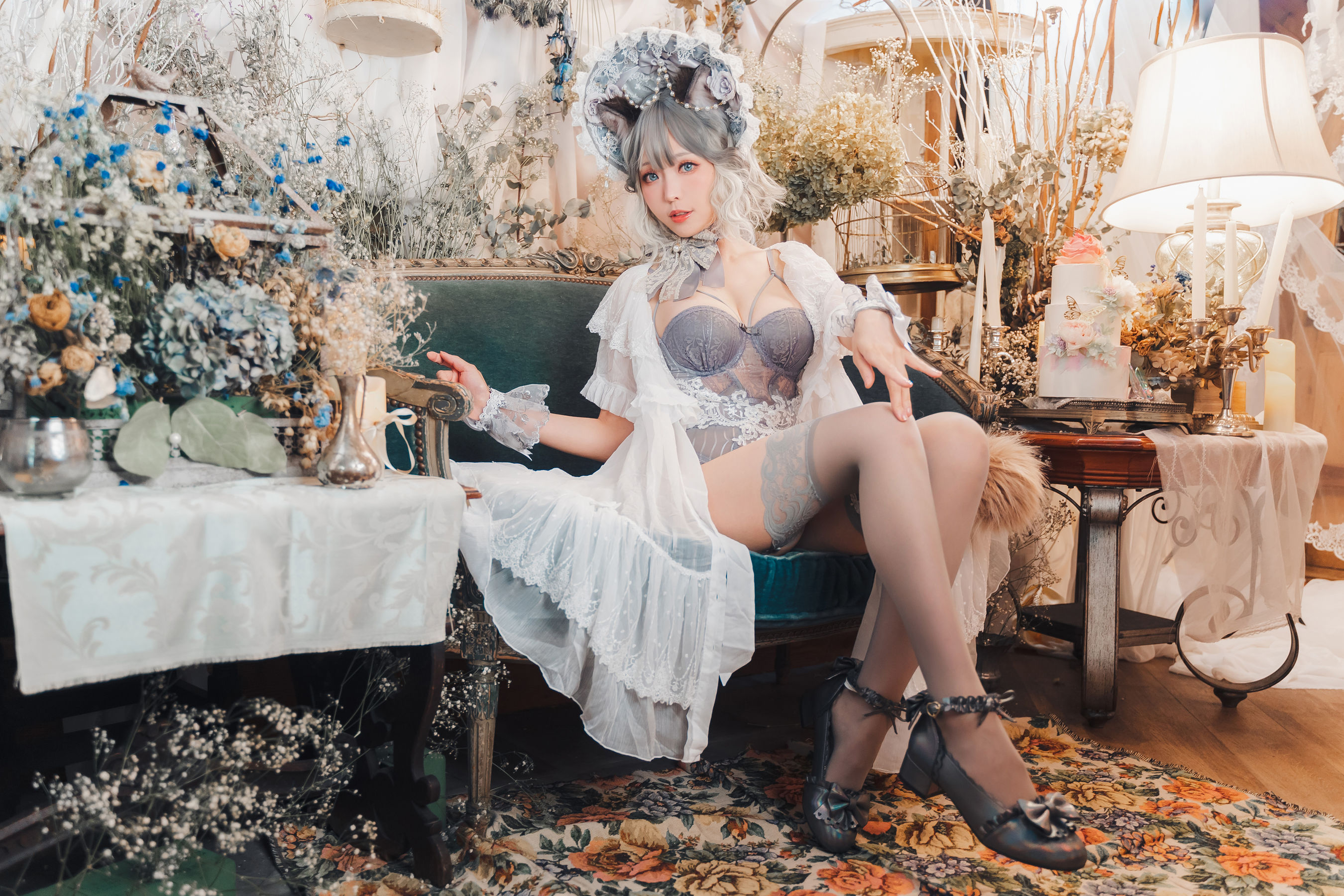 [福利COS] Ely_eee(ElyEE子) - agdoll Cat Doll 布偶貓少女人形第14张